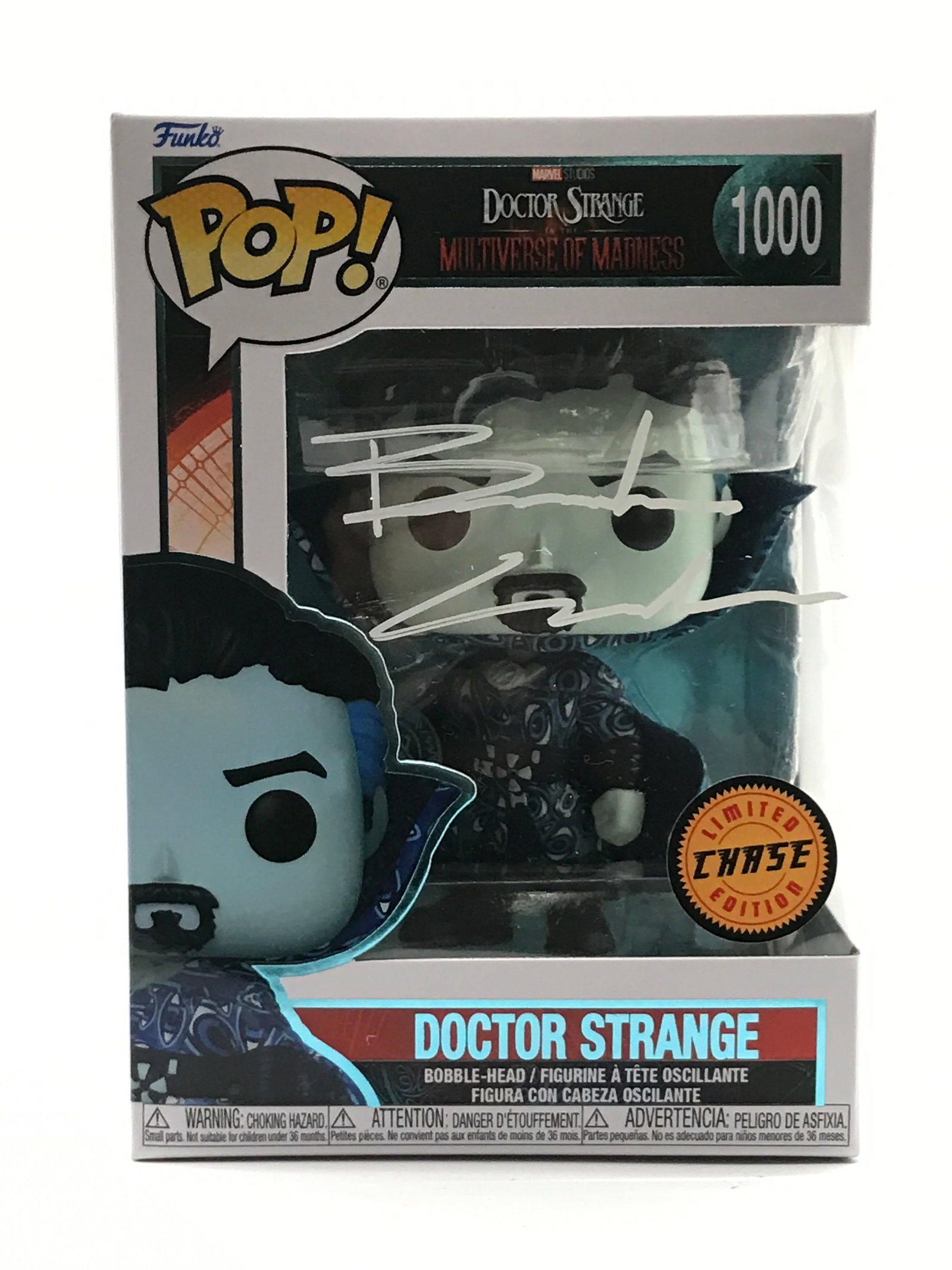 BENEDICT CUMBERBATCH SIGNED DOCTOR STRANGE FUNKO POP - HOLLYWOOD COA: Prices are in Canadian dollars