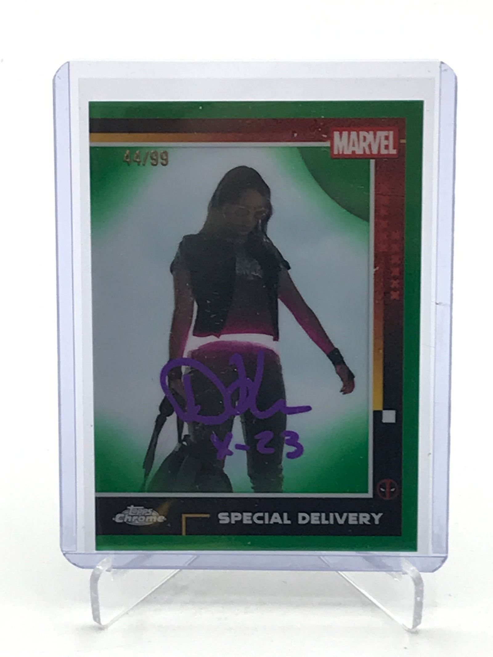 DAFNE KEEN SIGNED MARVEL DEADPOOL AND WOLVERINE X-23 (44/99) WWOC COA: Prices are in Canadian dollars