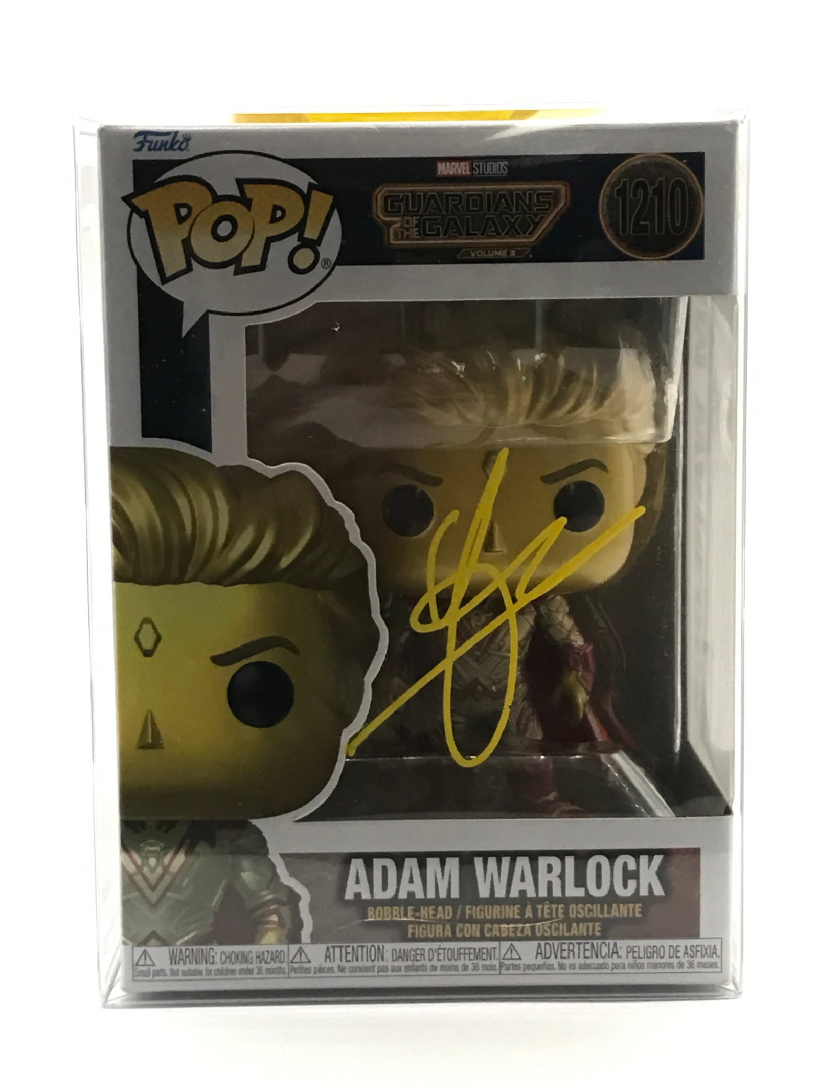 WILL POULTER SIGNED ADAM WARLOCK FUNKO POP - KB COA: Prices are in Canadian dollars