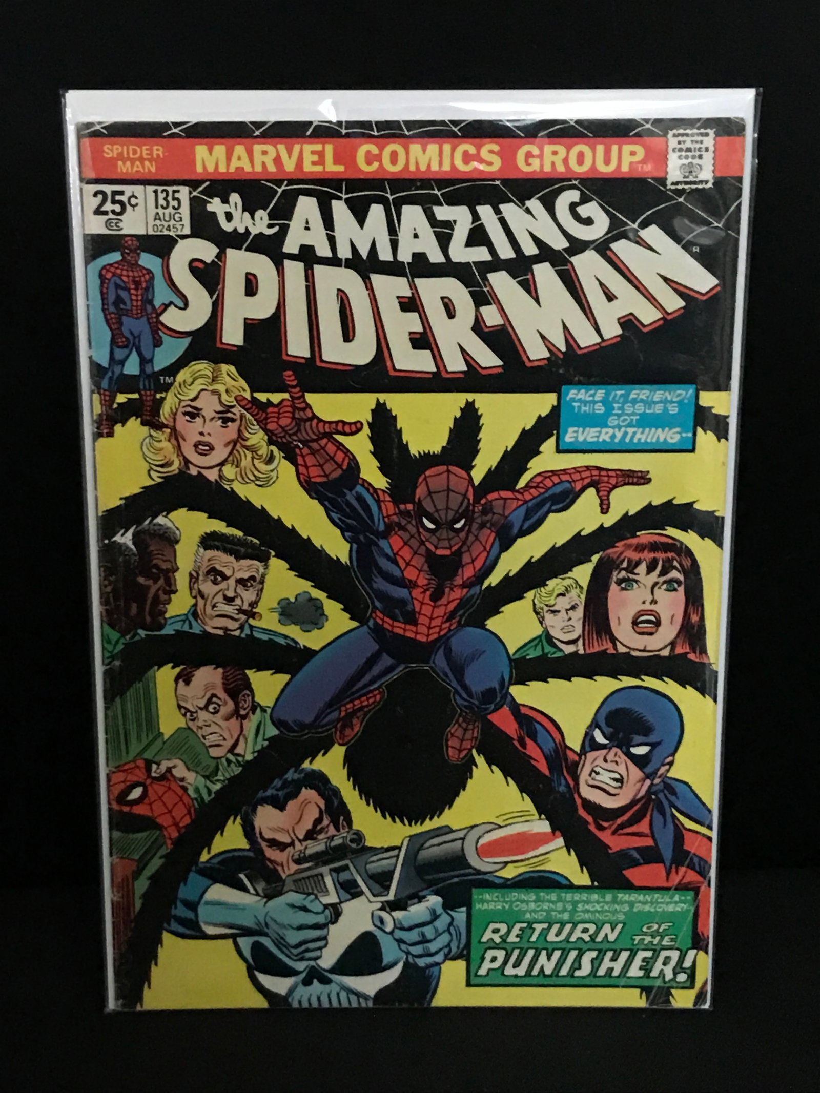 THE AMAZING SPIDERMAN #135 - MARVEL COMICS: Prices are in Canadian dollars