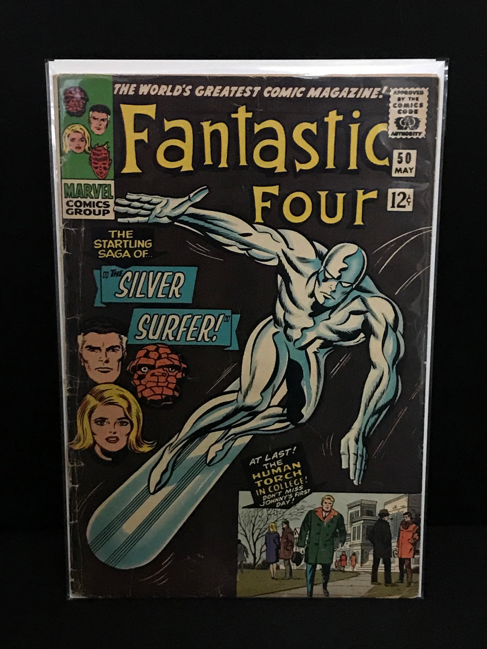 THE FANTASTIC FOUR #50 - MARVEL COMICS: Prices are in Canadian dollars