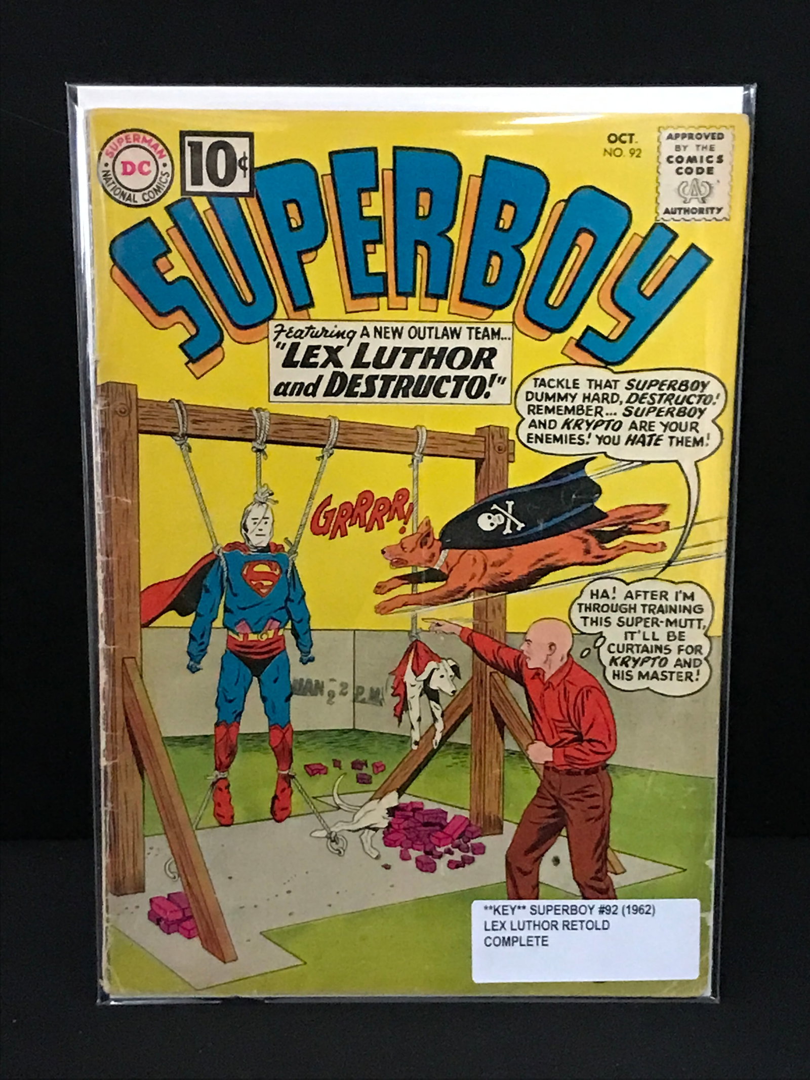 SUPERBOY #92 (1962) - DC COMICS (1 of 1)