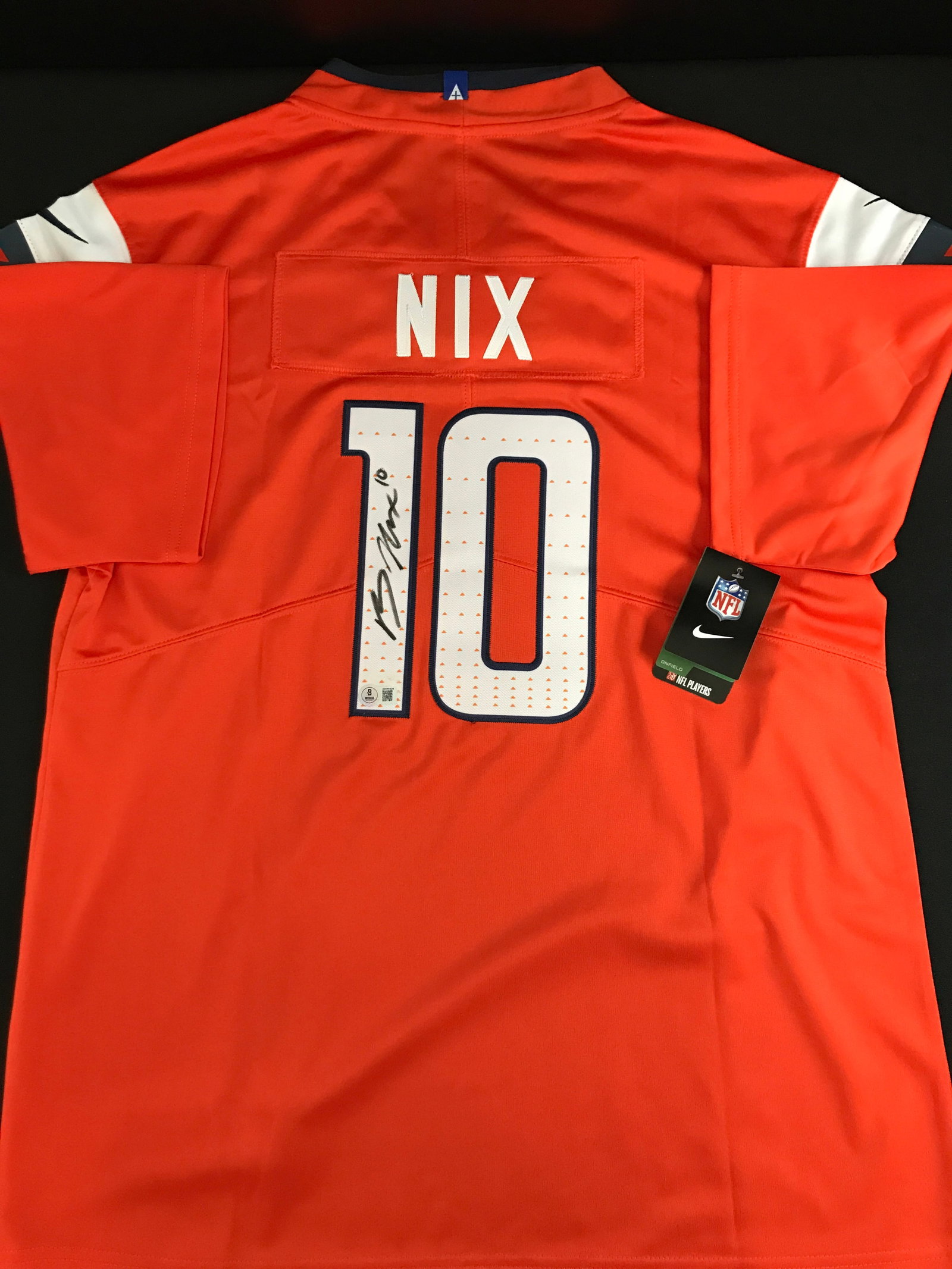 BO NIX SIGNED DENVER BRONCOS JERSEY - BECKETT COA: Prices are in Canadian dollars