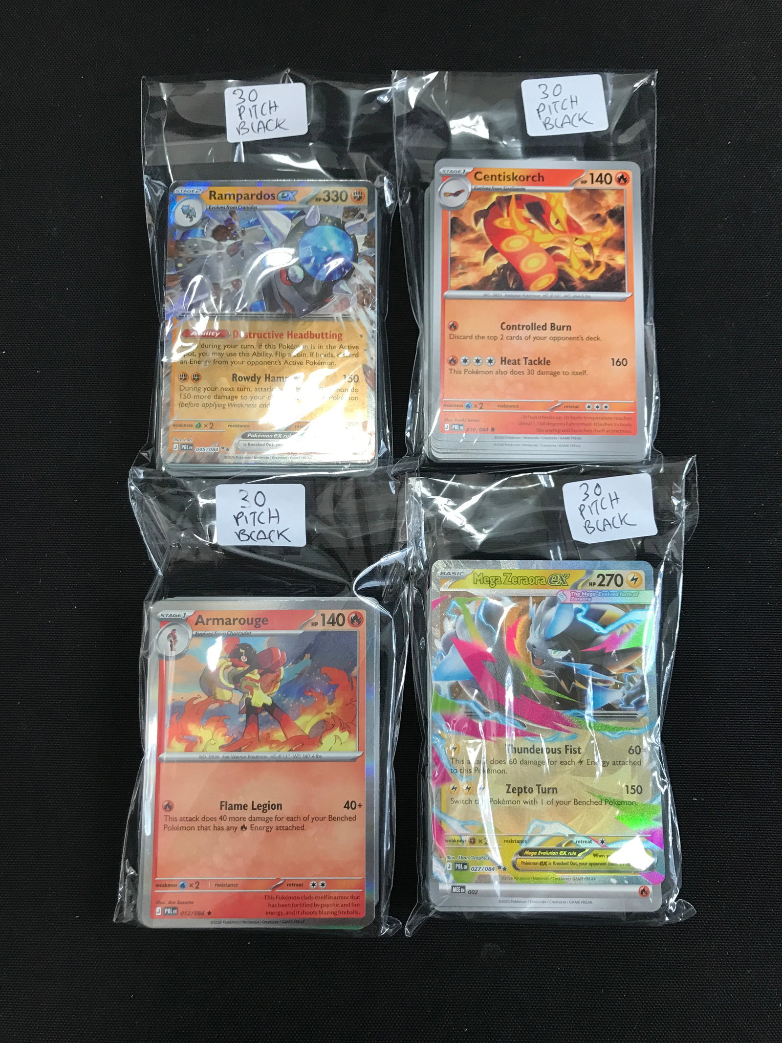 120 POKEMON TCG PITCH BLACK TRADING CARDS: Prices are in Canadian dollars