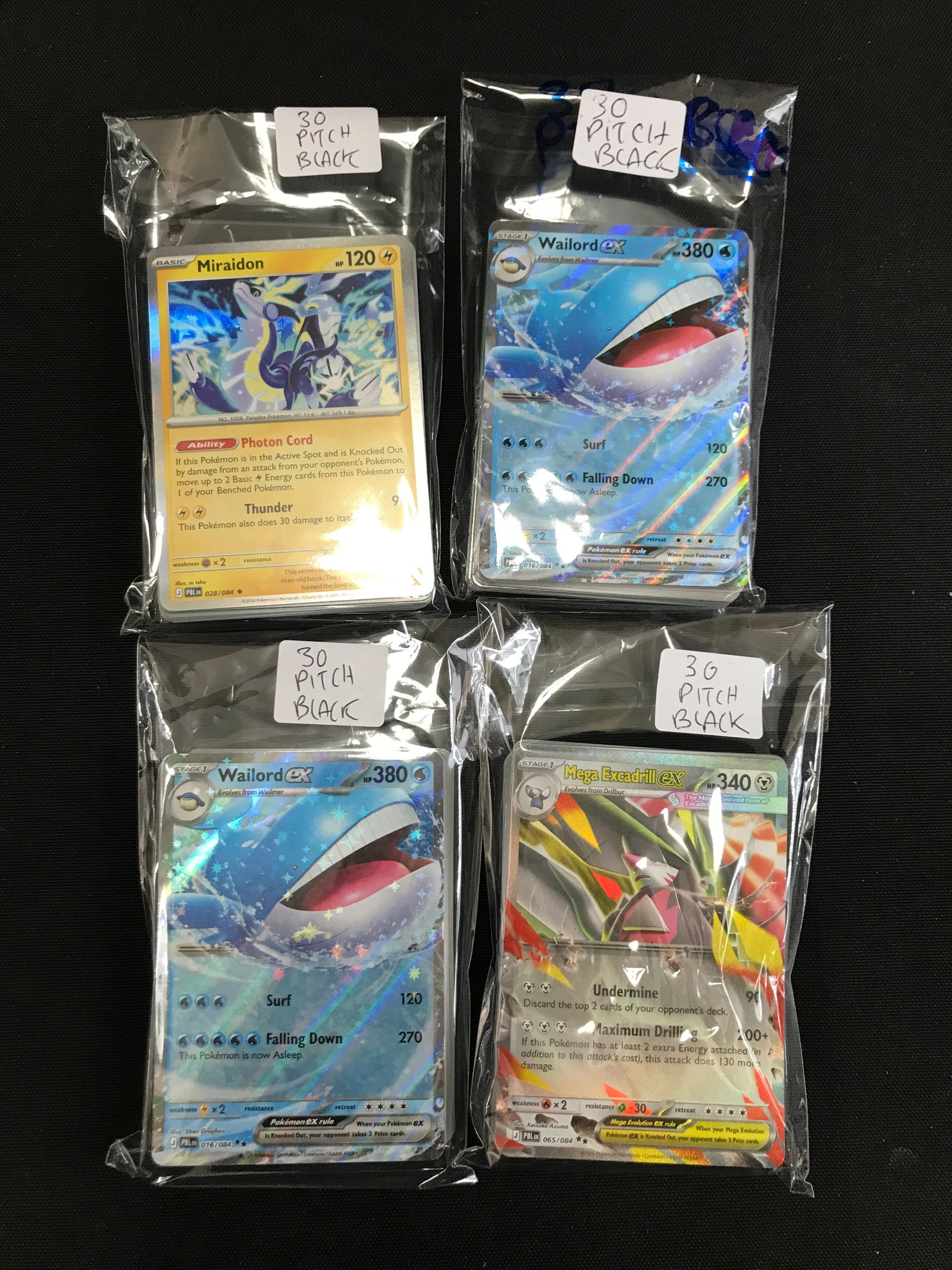 120 POKEMON TCG PITCH BLACK TRADING CARDS: Prices are in Canadian dollars