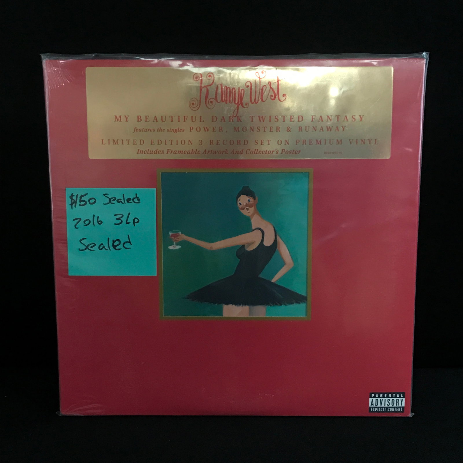 KANYE WEST MY BEAUTIFUL DARK TWISTED FANTASY ALBUM VINYL: Prices are in Canadian dollars