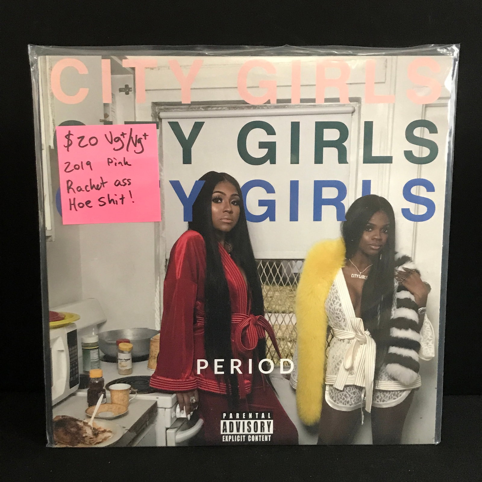 2019 PINK CITY GIRLS PERIOD ALBUM VINYL: Prices are in Canadian dollars