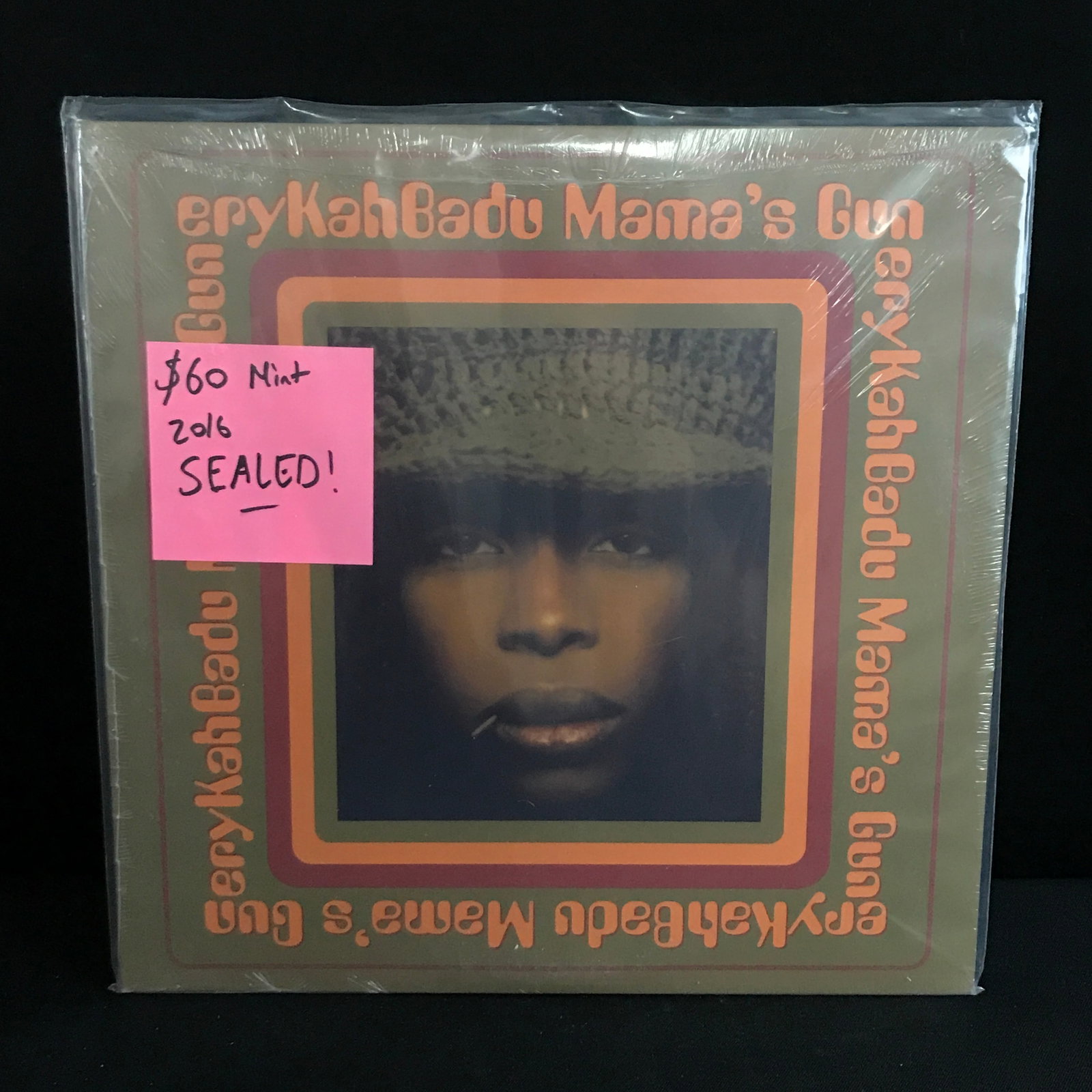 2016 SEALED ERYKAH BADU MAMMA'S GUN ALBUM VINYL: Prices are in Canadian dollars