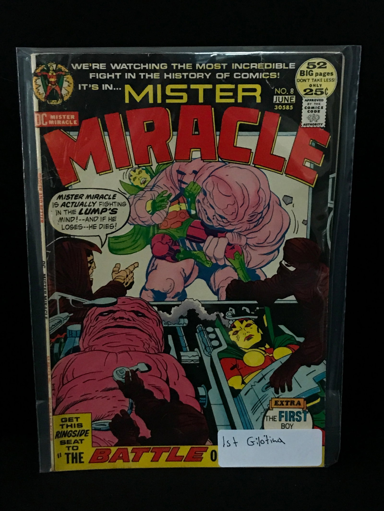 MISTER MIRACLE #8 1ST GILOTINA - DC COMICS: Prices are in Canadian dollars