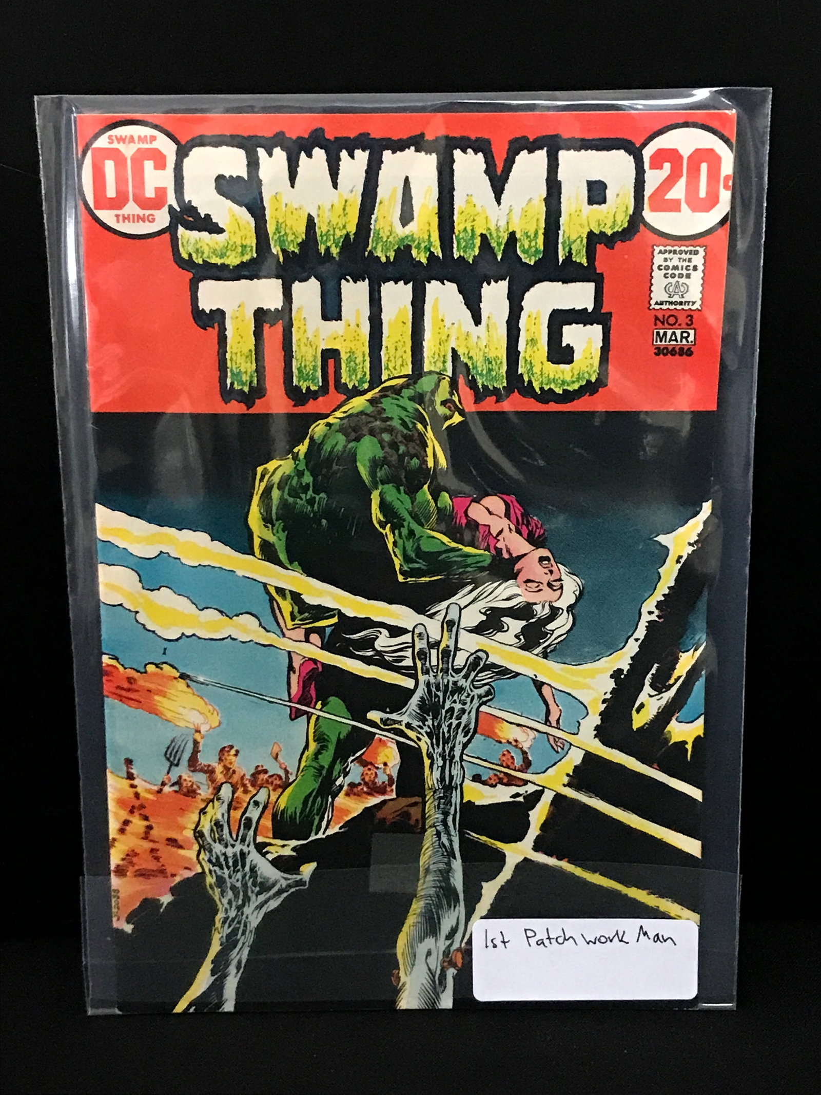 SWAMP THING #3 1ST PATCHWORK MAN - DC COMICS: Prices are in Canadian dollars