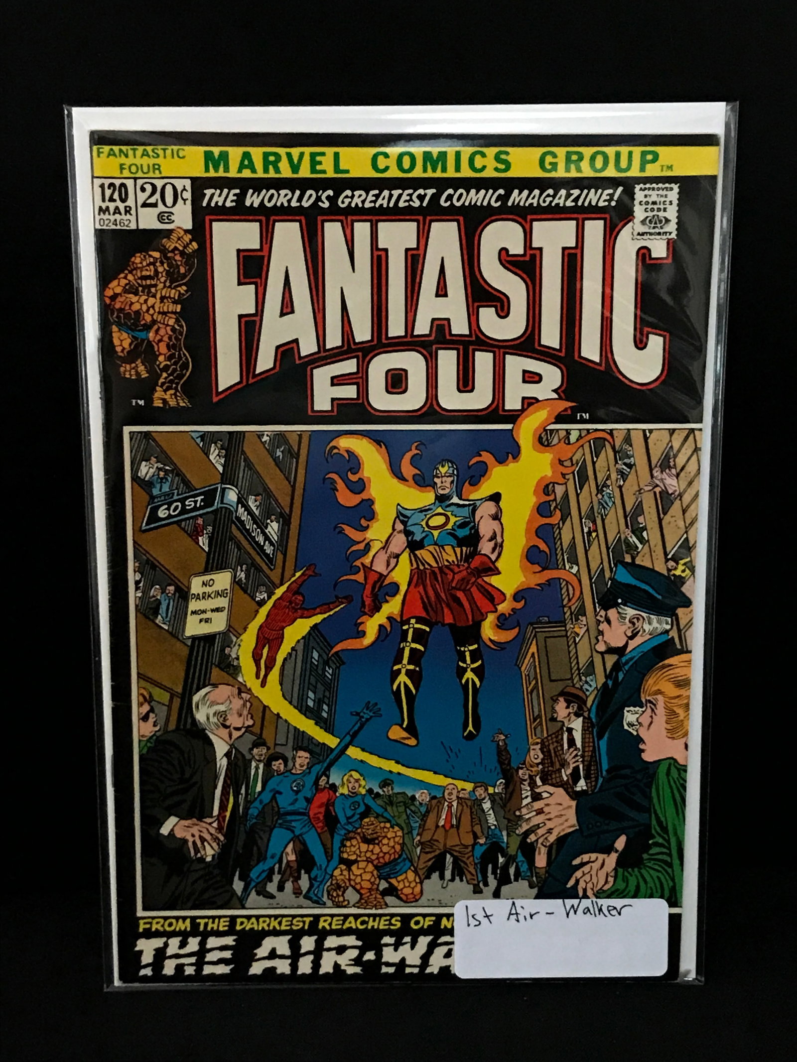 THE FANTASTIC FOUR #120 1ST AIR-WALKER - MARVEL COMICS: Prices are in Canadian dollars
