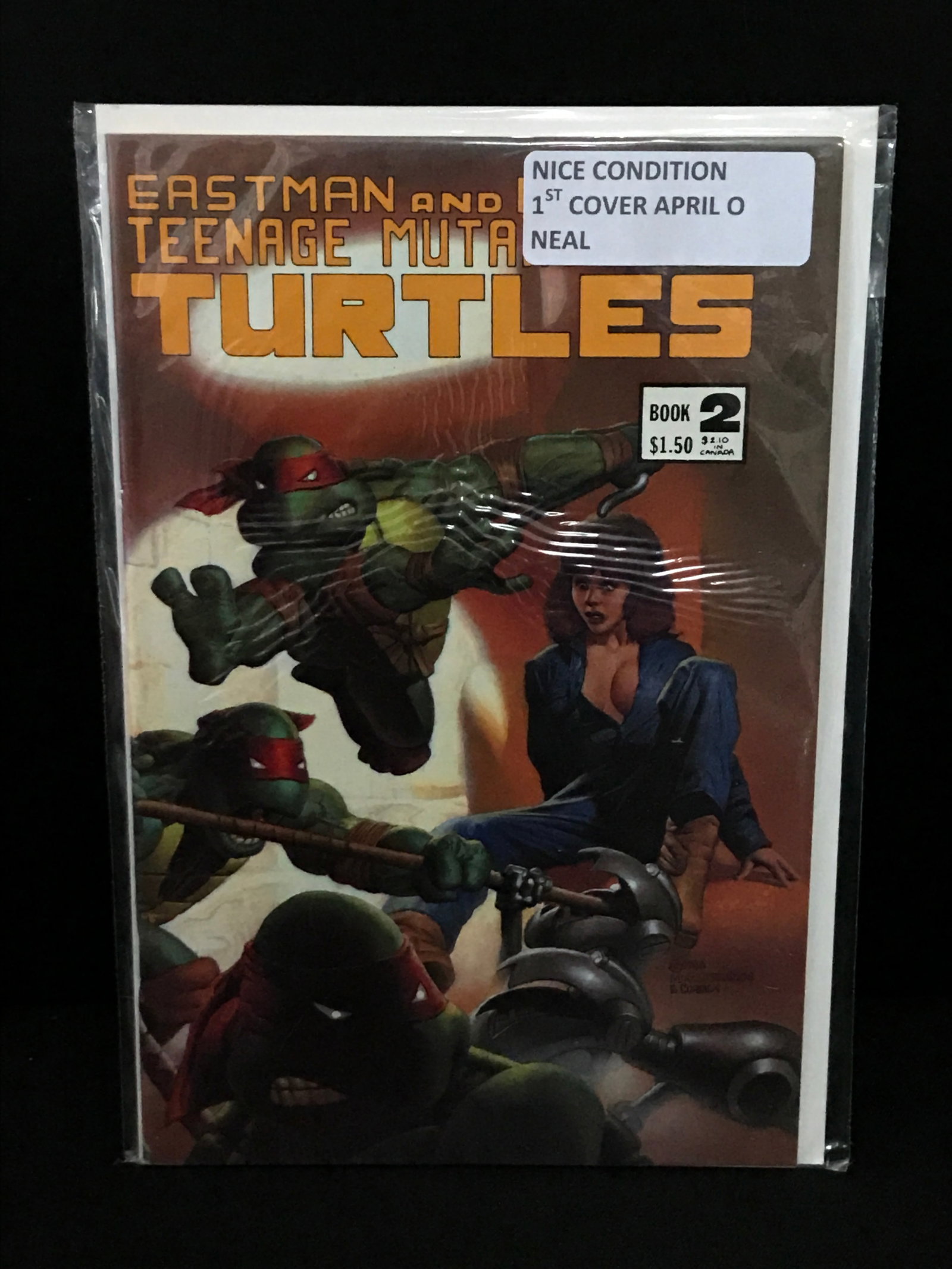 TEENAGE MUTANT NINJA TURTLES BOOK #2 - EASTMAN AND LAIRD: Prices are in Canadian Dollars