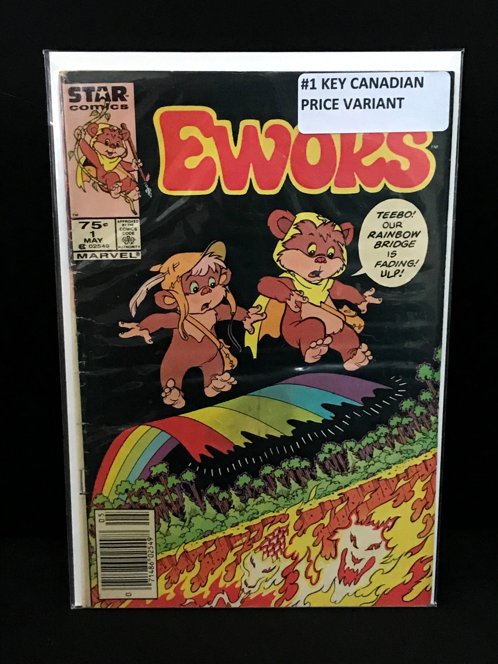 EWOKS #1 CPV - STAR COMICS: Prices are in Canadian Dollars