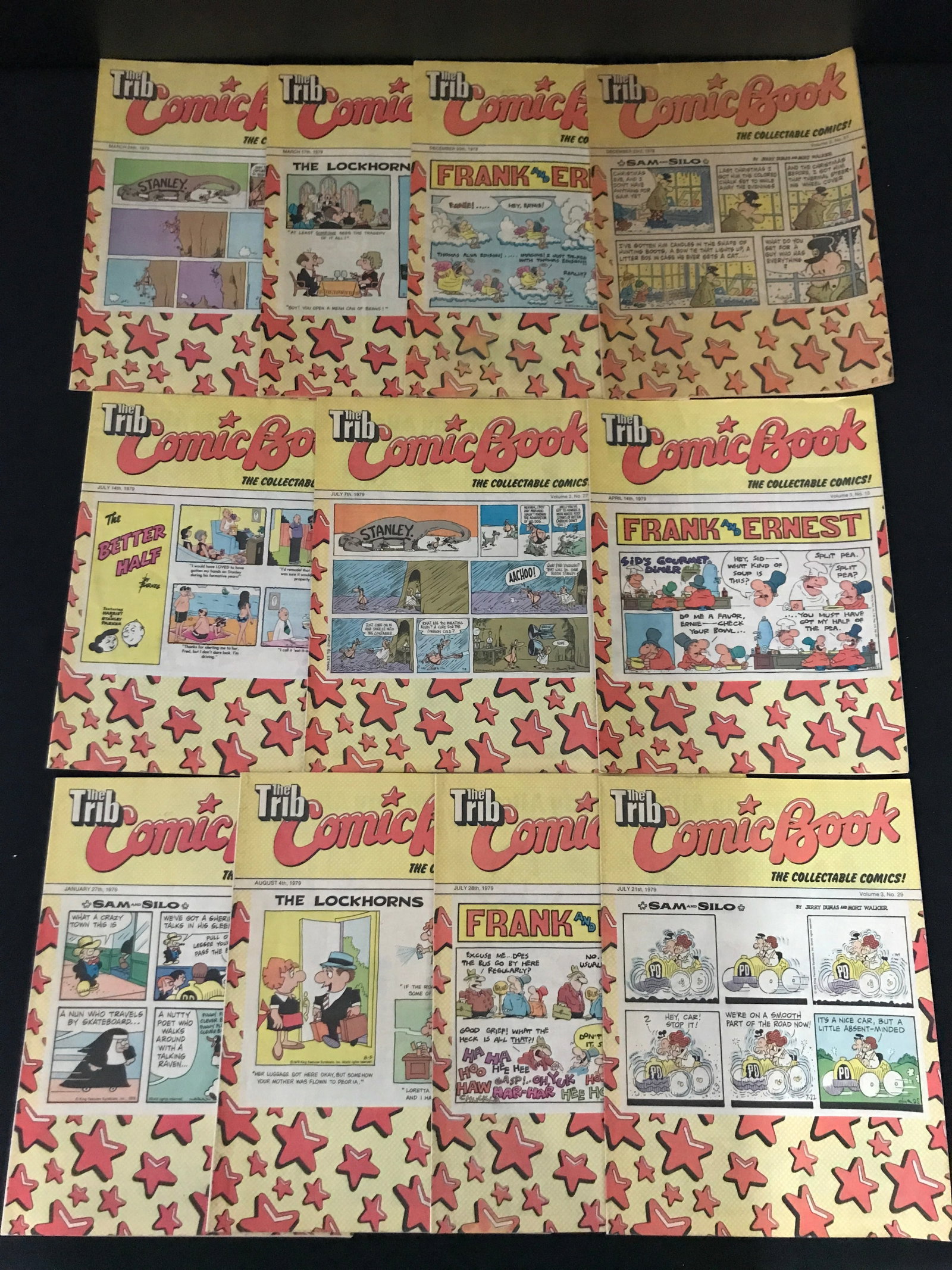 LOT OF 12 THE TRIB COMIC BOOKS: Prices are in Canadian dollars