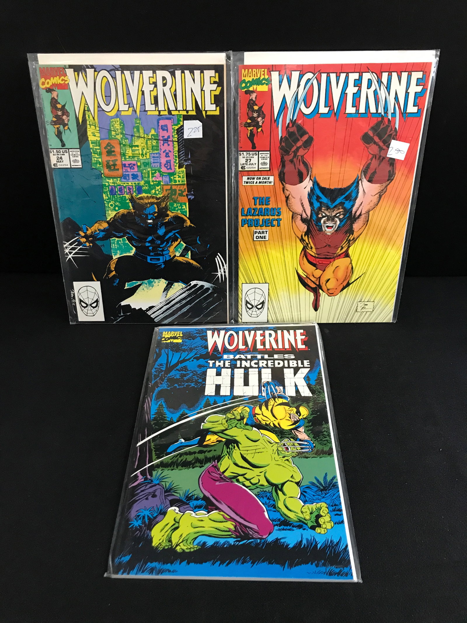 LOT OF 3 WOLVERINE COMICS - MARVEL COMICS (1 of 1)