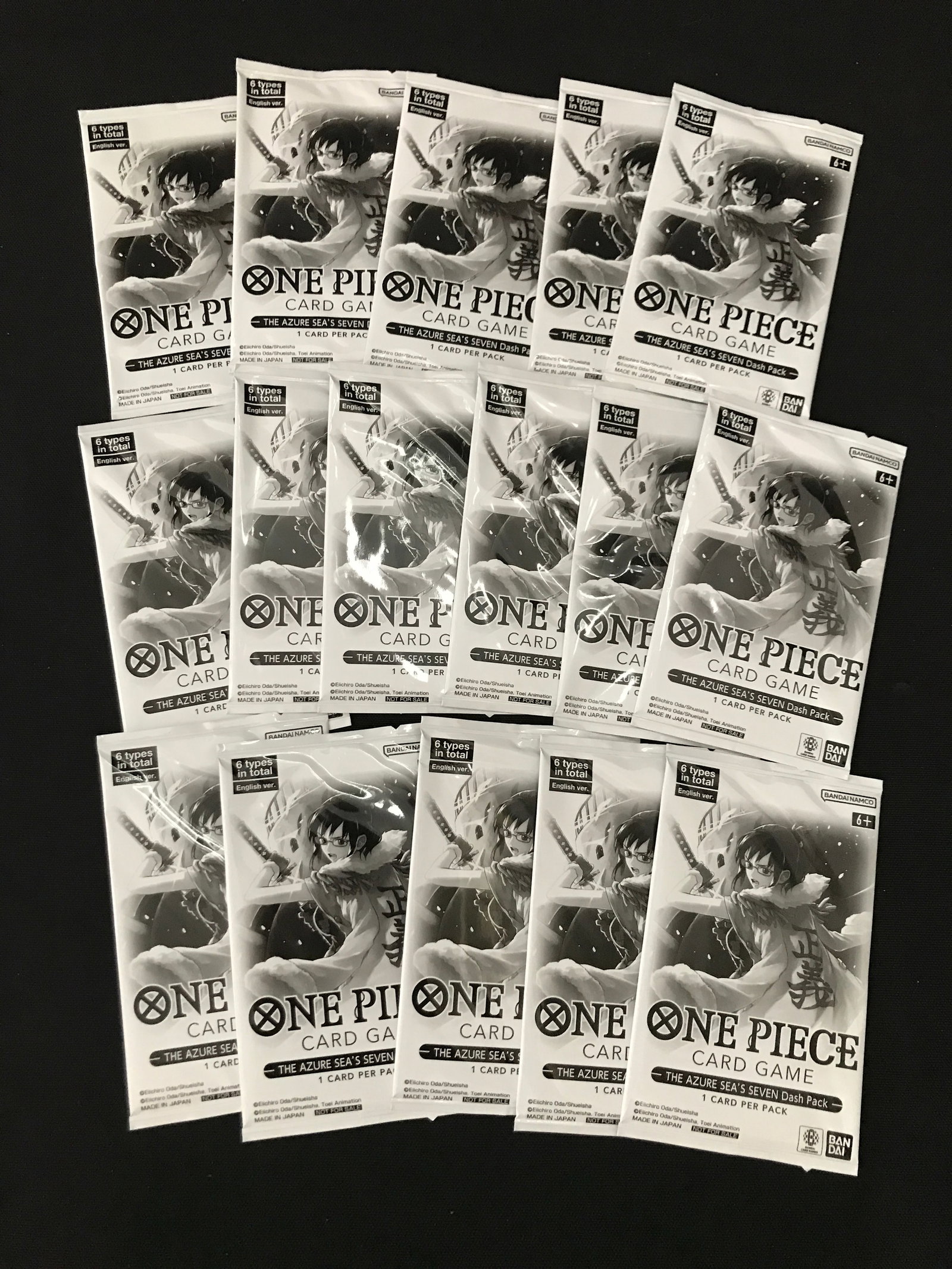 LOT OF 16 ONE PIECE TRADING CARD SEALED TRADING CARD PACKS: Prices are in Canadian dollars