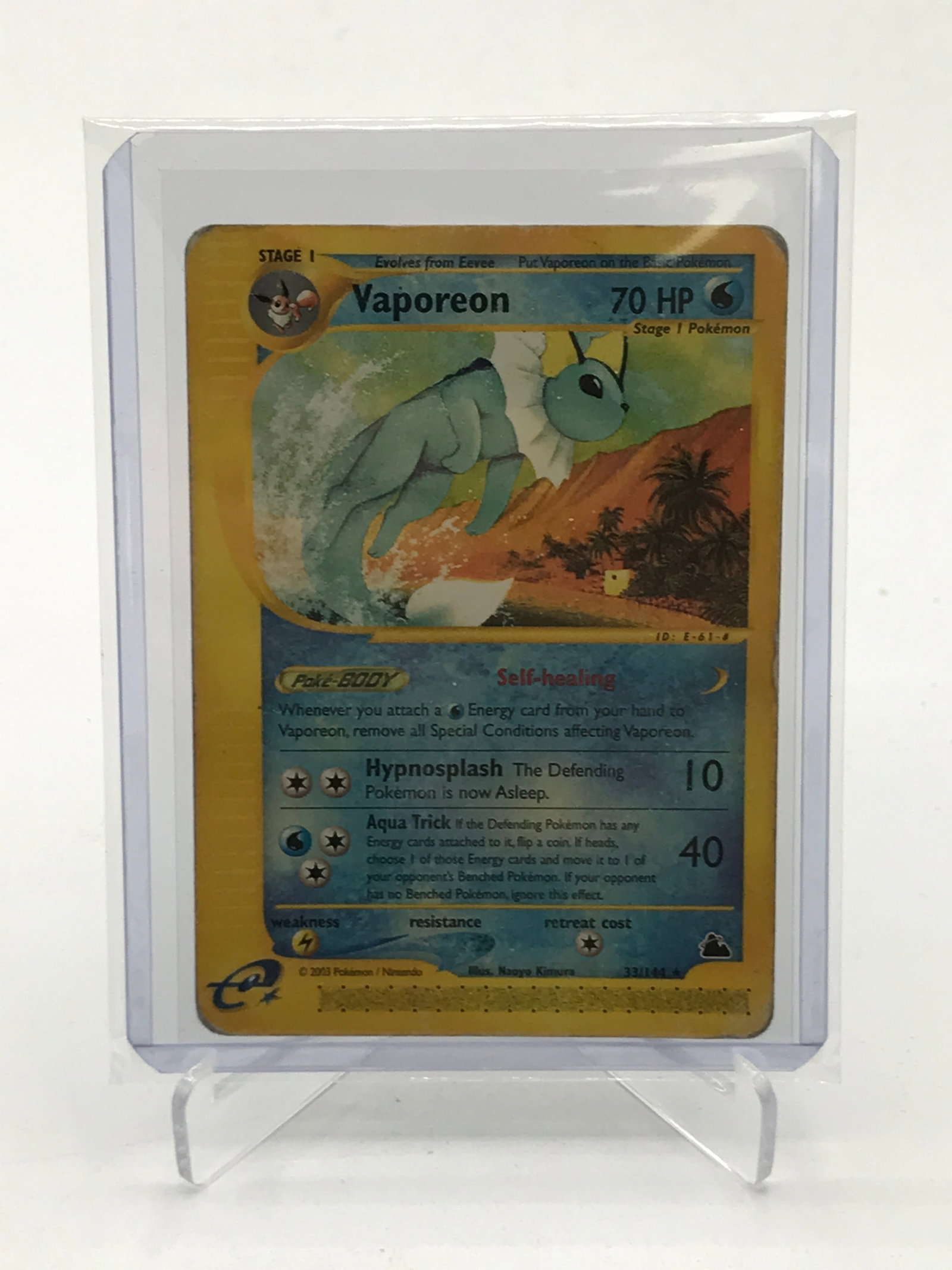 2023 POKEMON VAPOREON TRADING CARD: Prices are in Canadian dollars