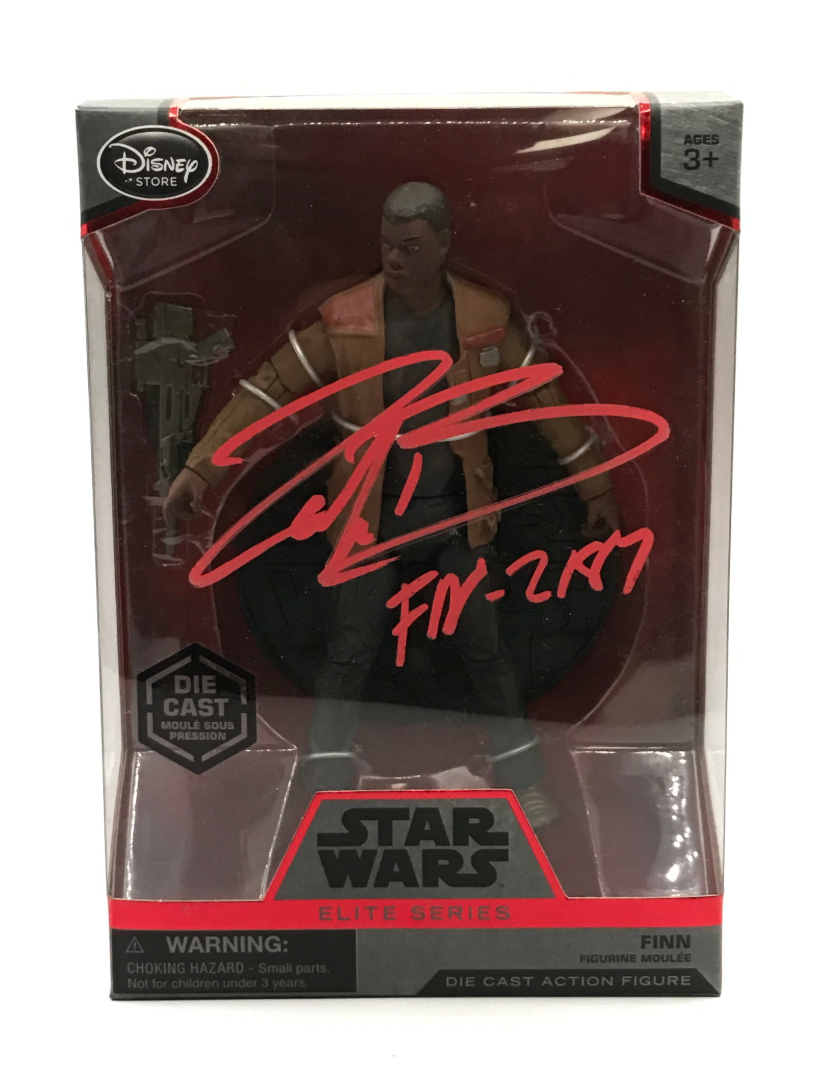 JOHN BOYEGA SIGNED STAR WARS ACTION FIGURE - WWOC COA: Prices are in Canadian dollars