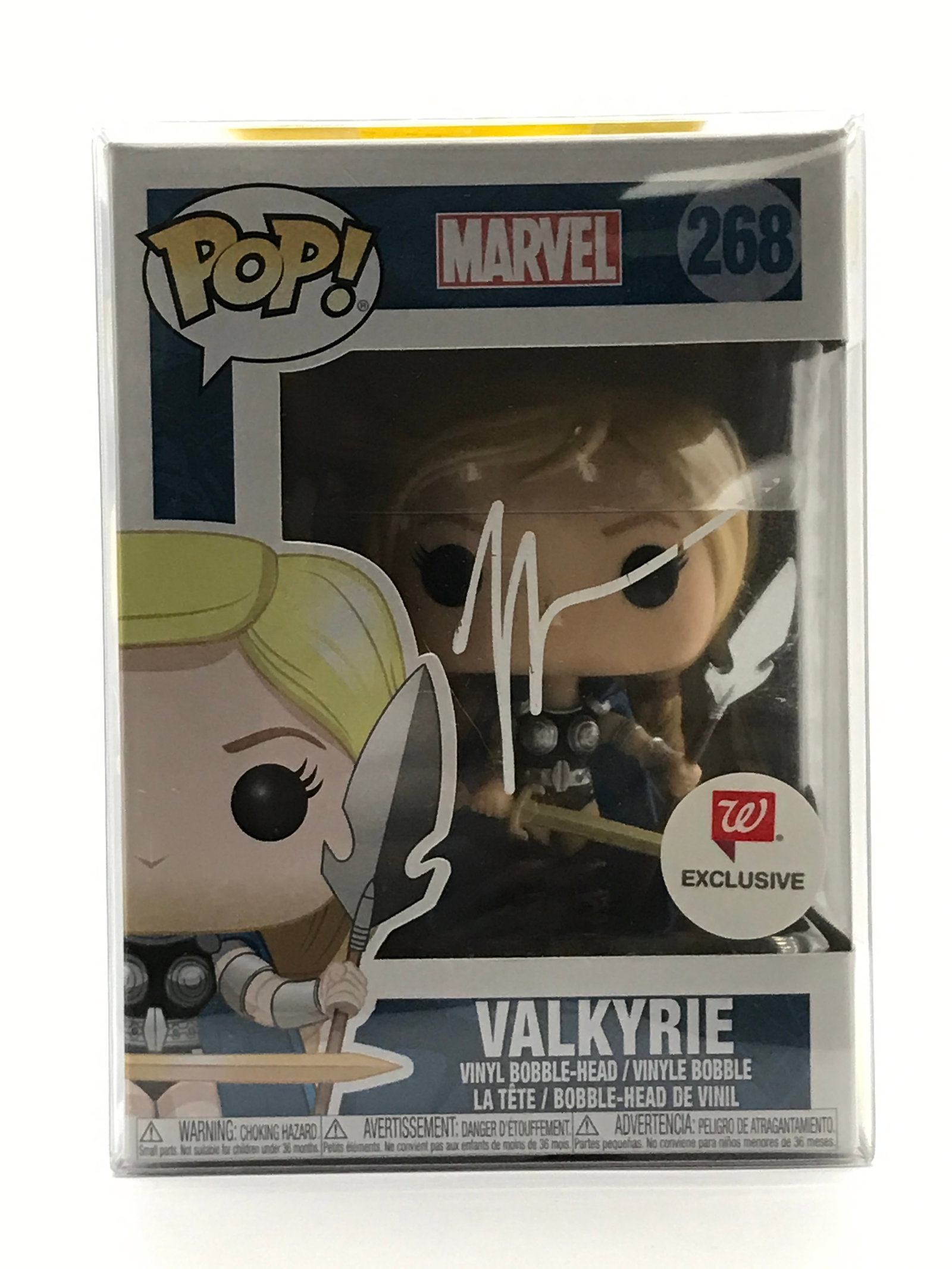 TESSA THOMPSON SIGNED VALKYRIE FUNKO POP - KB COA: Prices are in Canadian dollars