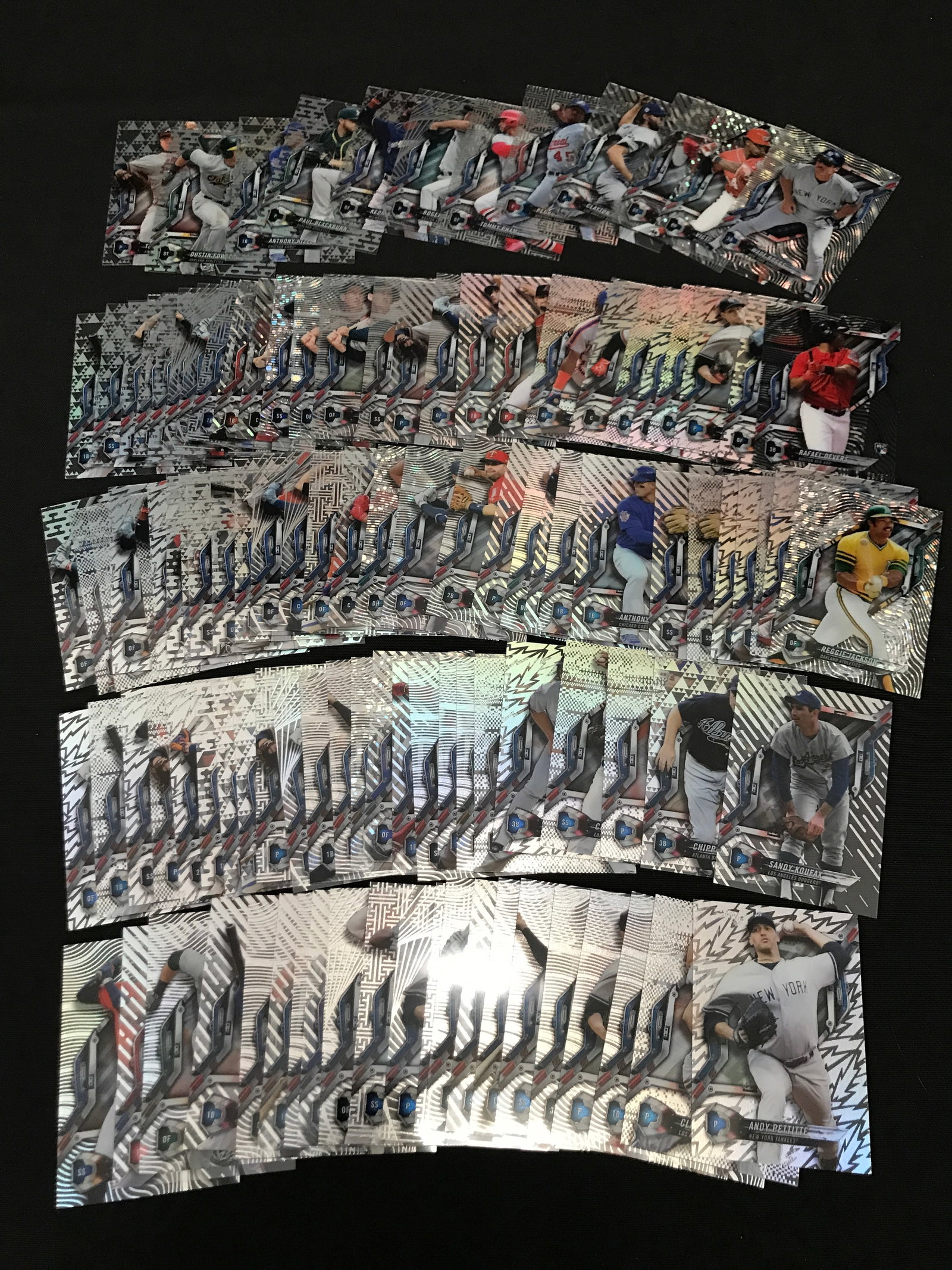 LARGE LOT OF 2018 TOPPS HI TEK BASEBALL CARDS: Prices are in Canadian dollars
