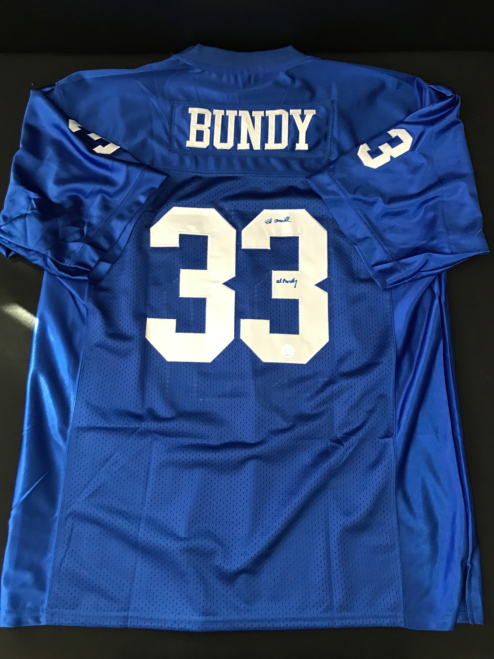 ED O'NEIL SIGNED AL BUNDY MARRIED WITH CHILDREN JERSEY - KB COA (1 of 3)