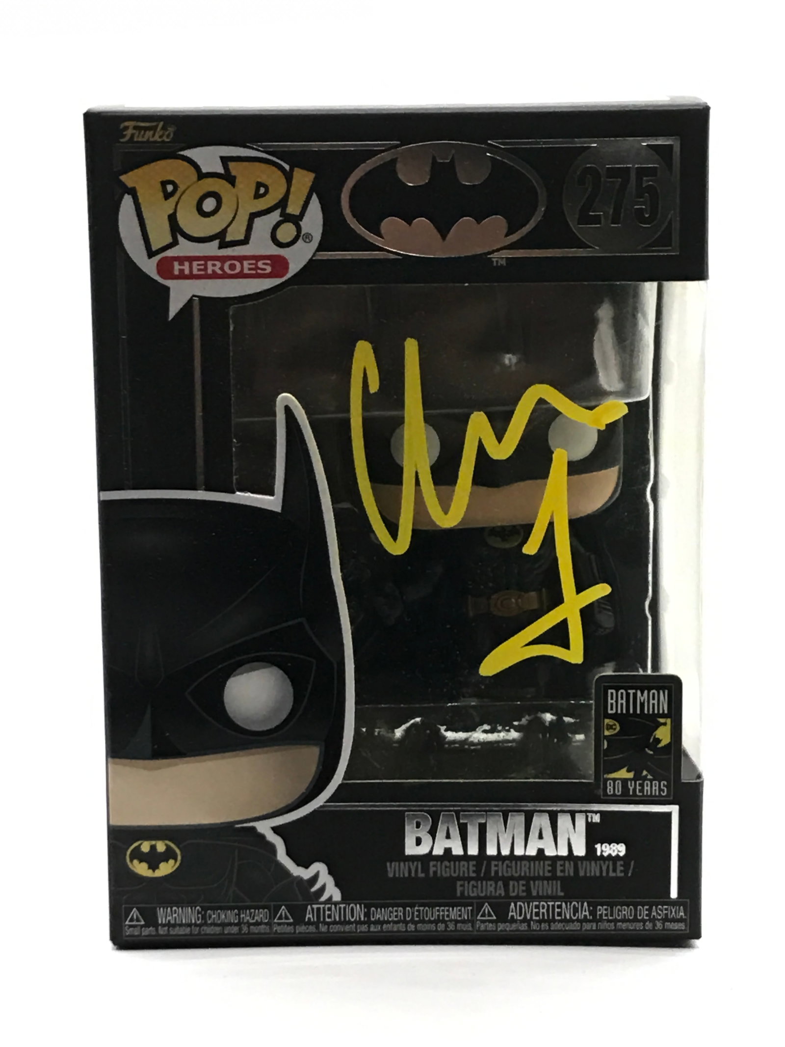 CHRISTIAN BALE SIGNED BATMAN FUNKO POP (BECKETT COA): Prices are in Canadian dollars