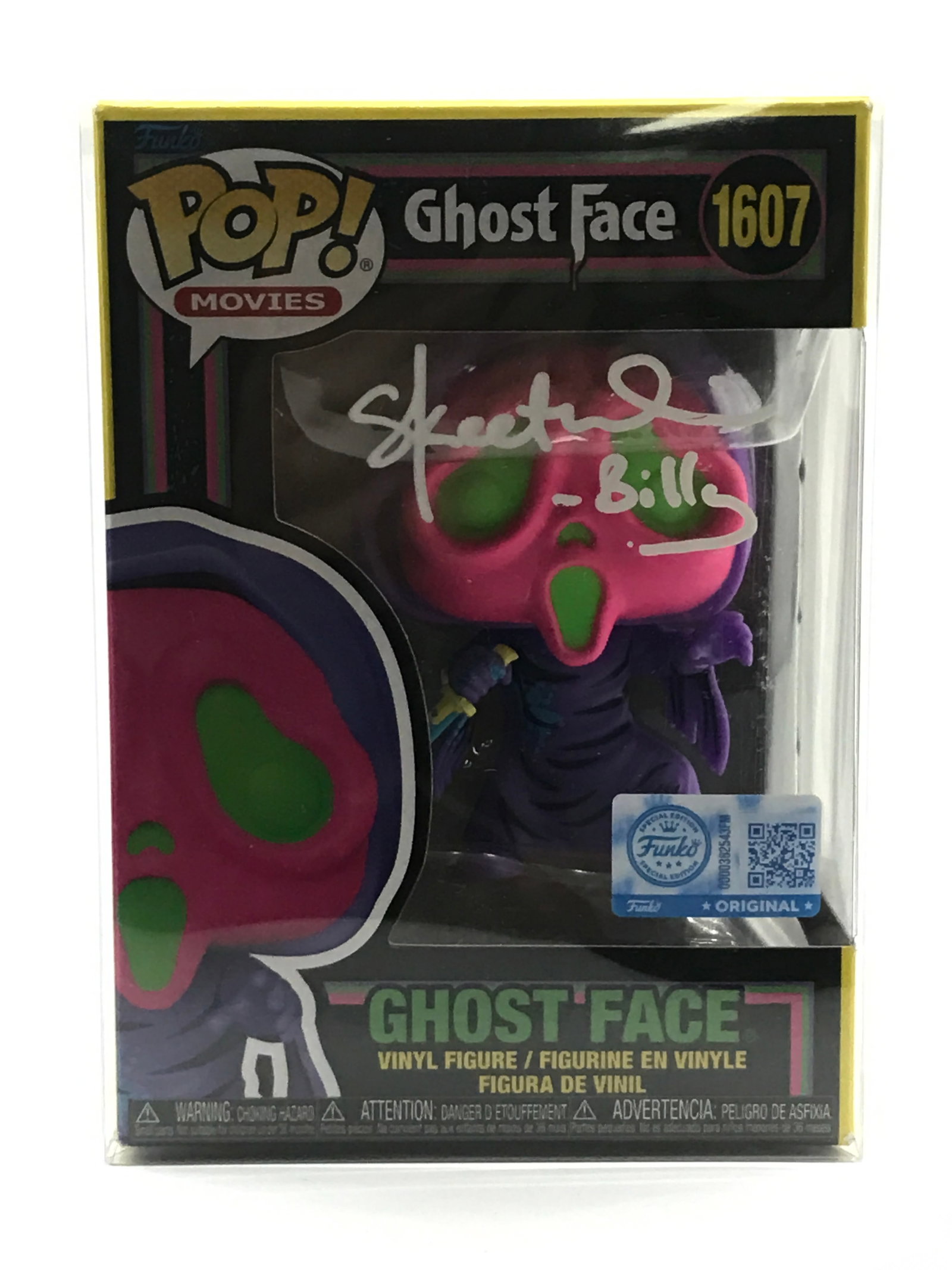 SKEET ULRICH SIGNED GHOSTFACE SCREAM FUNKO POP - (SEATTLE COMIC CON): Prices are in Canadian dollars