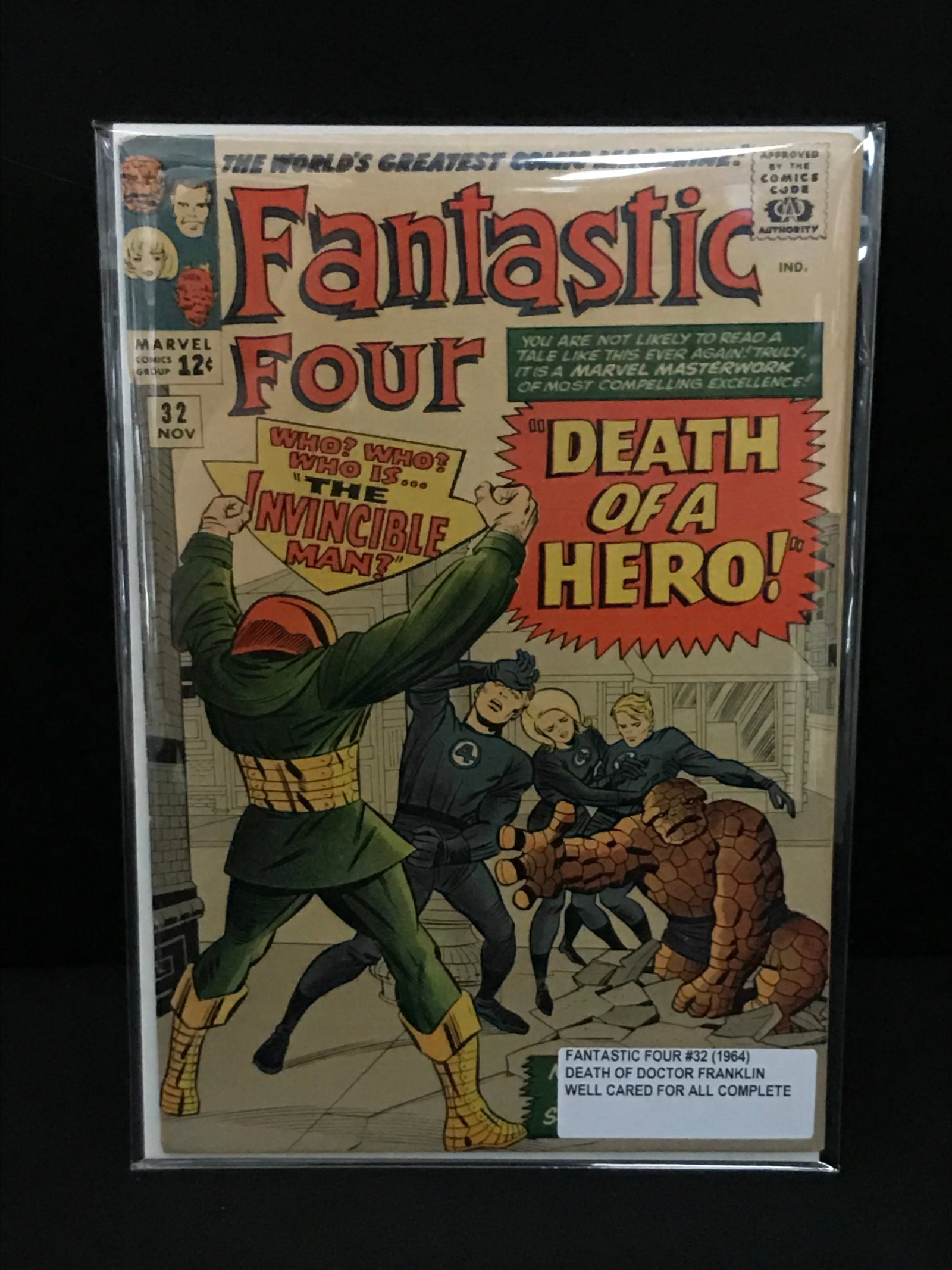 FANTASTIC FOUR #32 (1964) - MARVEL COMICS: Prices are in Canadian dollars