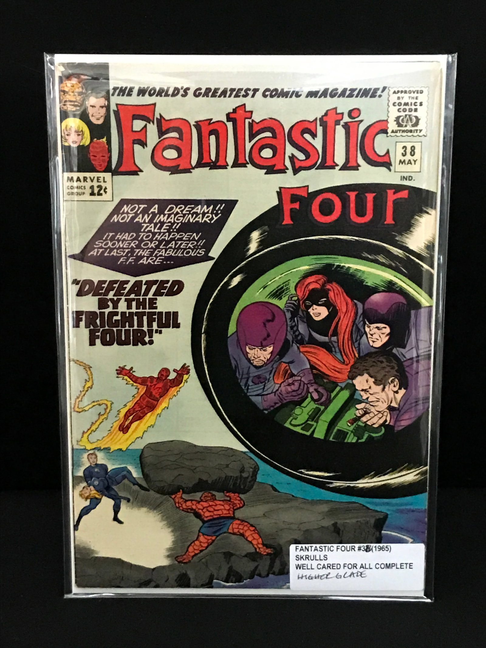 FANTASTIC FOUR #38 (1965) - MARVEL COMICS: Prices are in Canadian dollars