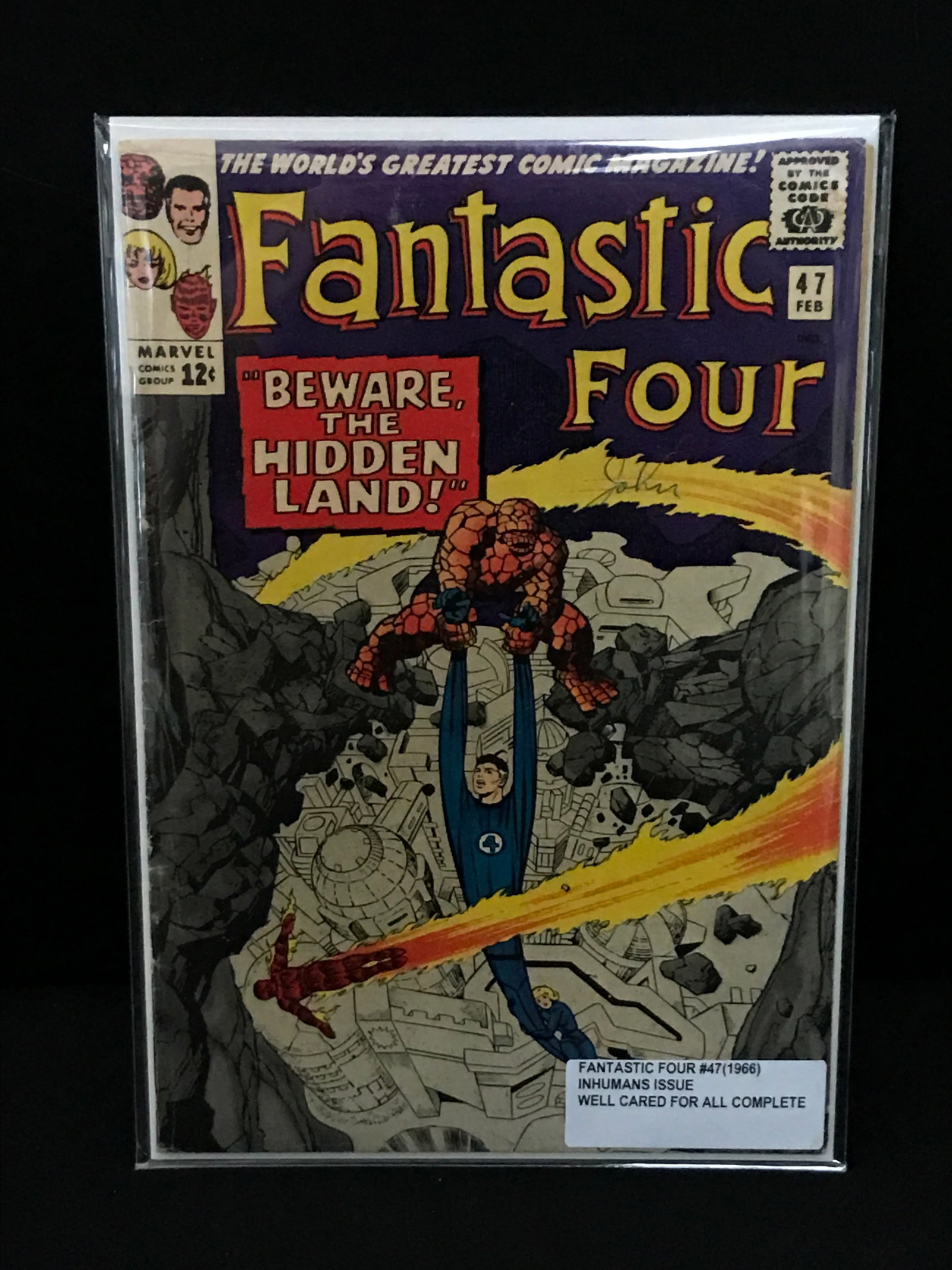 FANTASTIC FOUR #47 (1966) - MARVEL COMICS (1 of 1)