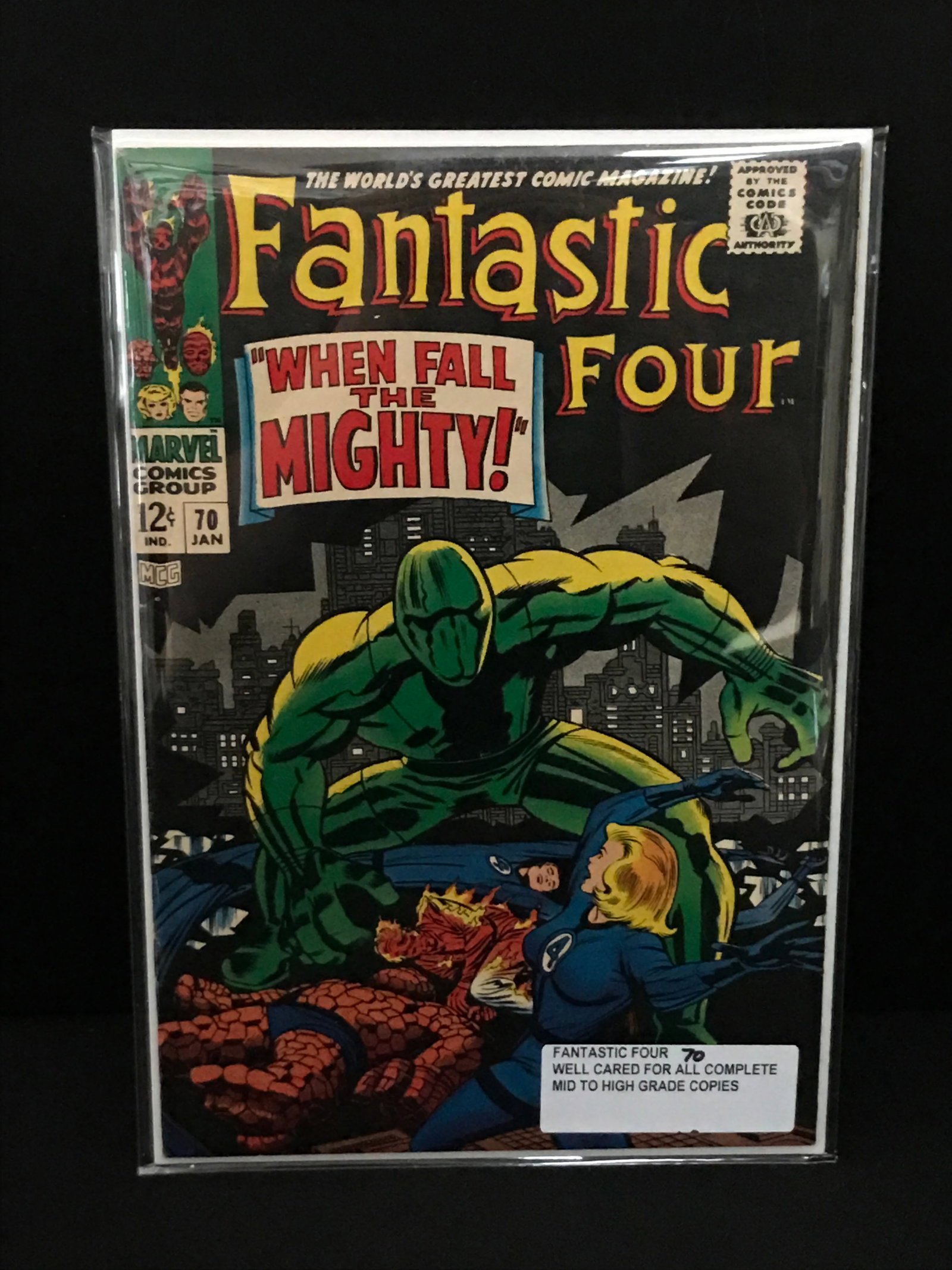 FANTASTIC FOUR #70 - MARVEL COMICS: Prices are in Canadian dollars