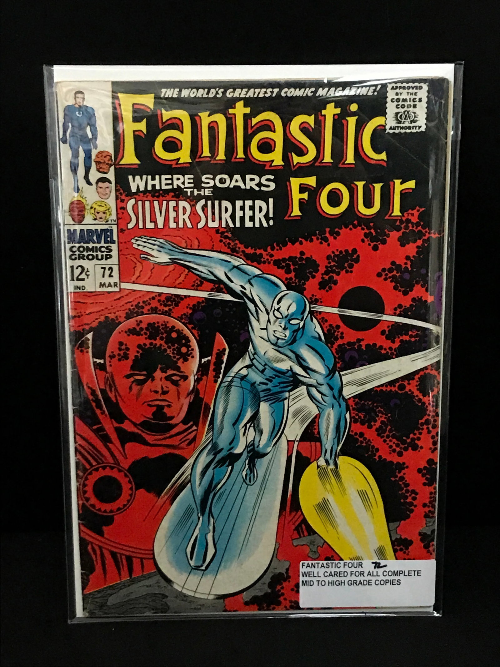 FANTASTIC FOUR #72 - MARVEL COMICS (1 of 1)