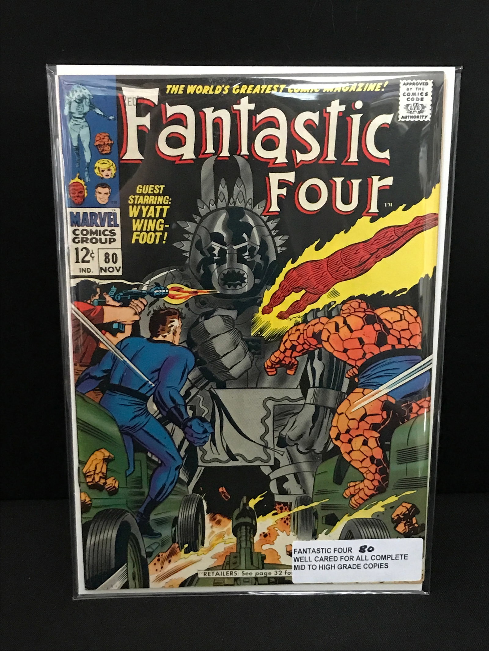 FANTASTIC FOUR #80 - MARVEL COMICS (1 of 1)