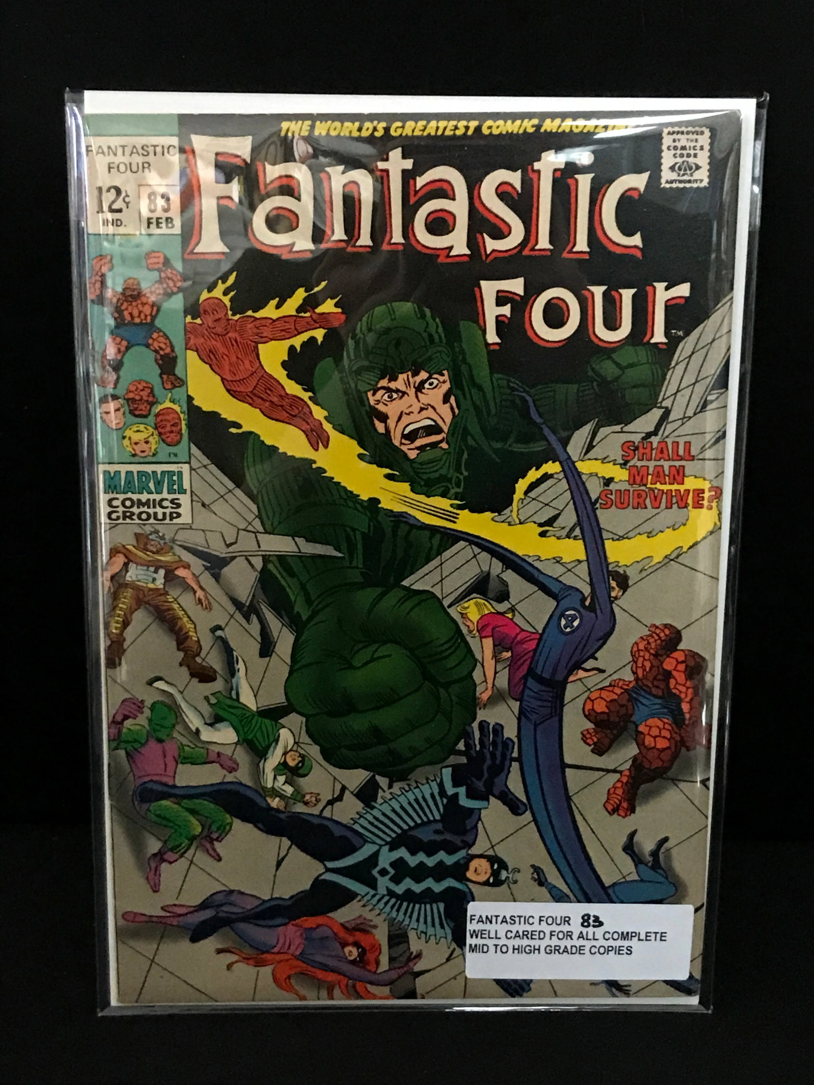 FANTASTIC FOUR #83 - MARVEL COMICS (1 of 1)