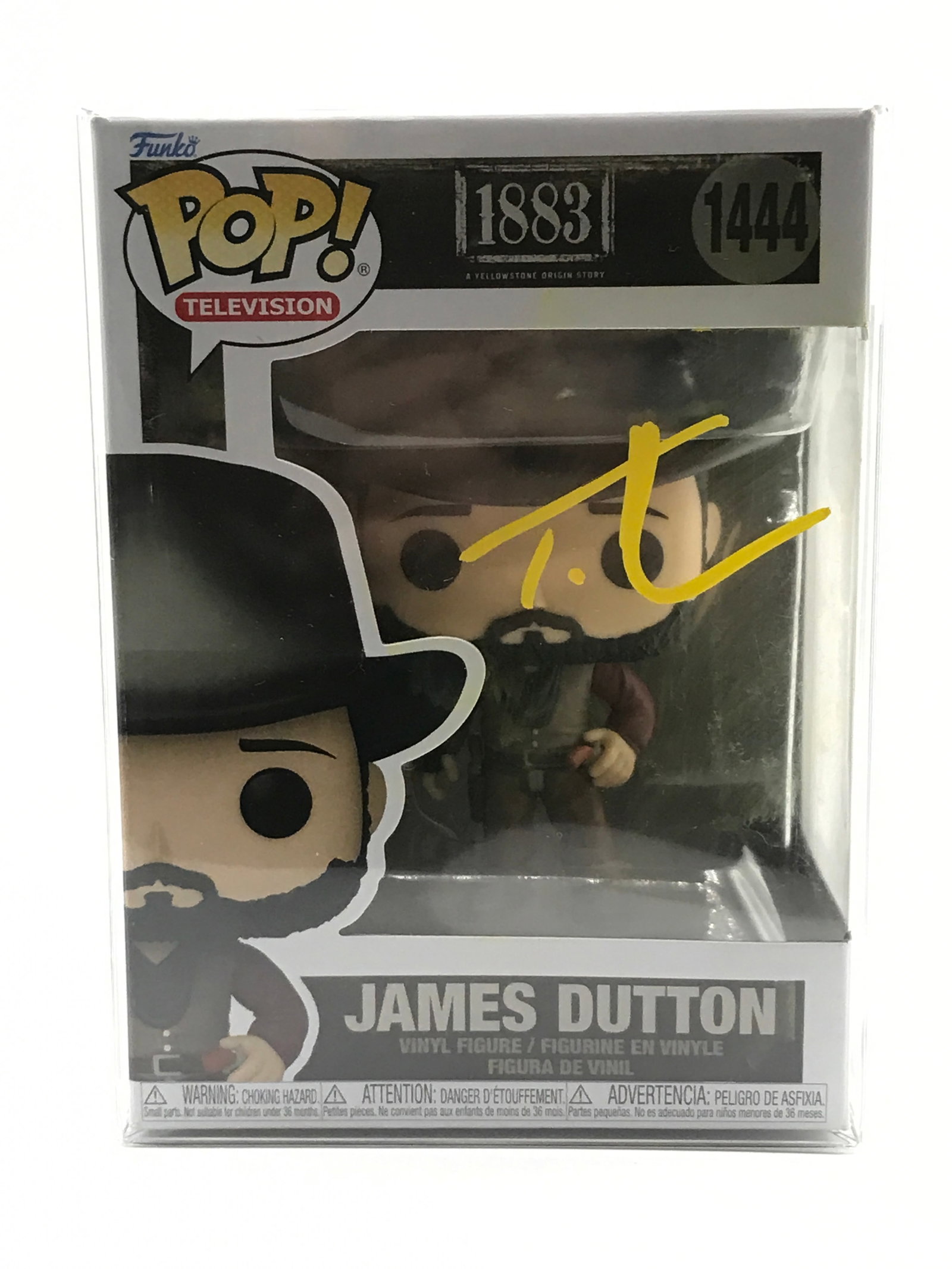 TIM MCGRAW SIGNED JAMES DUTTON 1883 FUNKO POP - BECKETT COA: Prices are in Canadian dollars