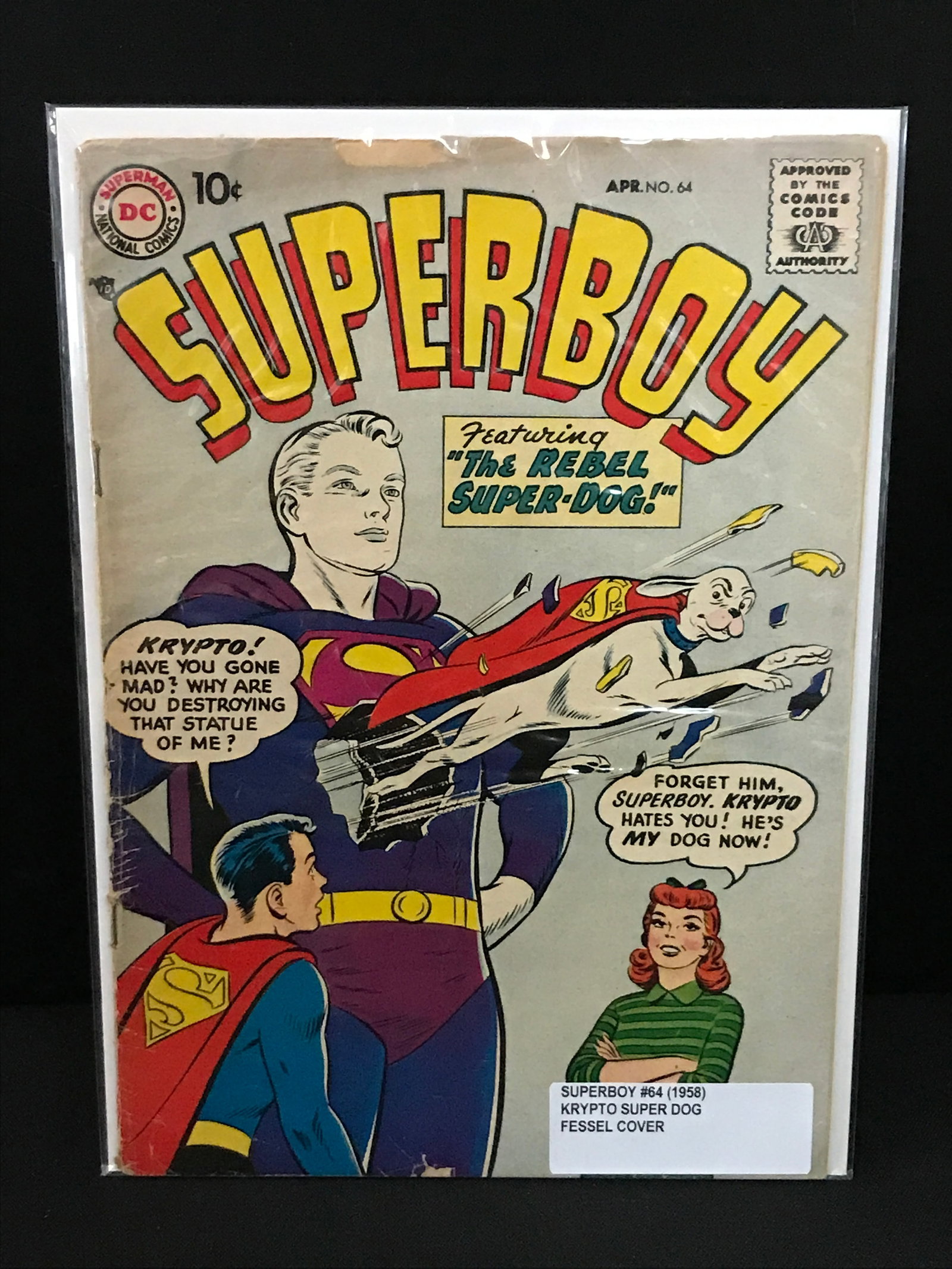 SUPERBOY #64 (1958) - DC COMICS (1 of 1)