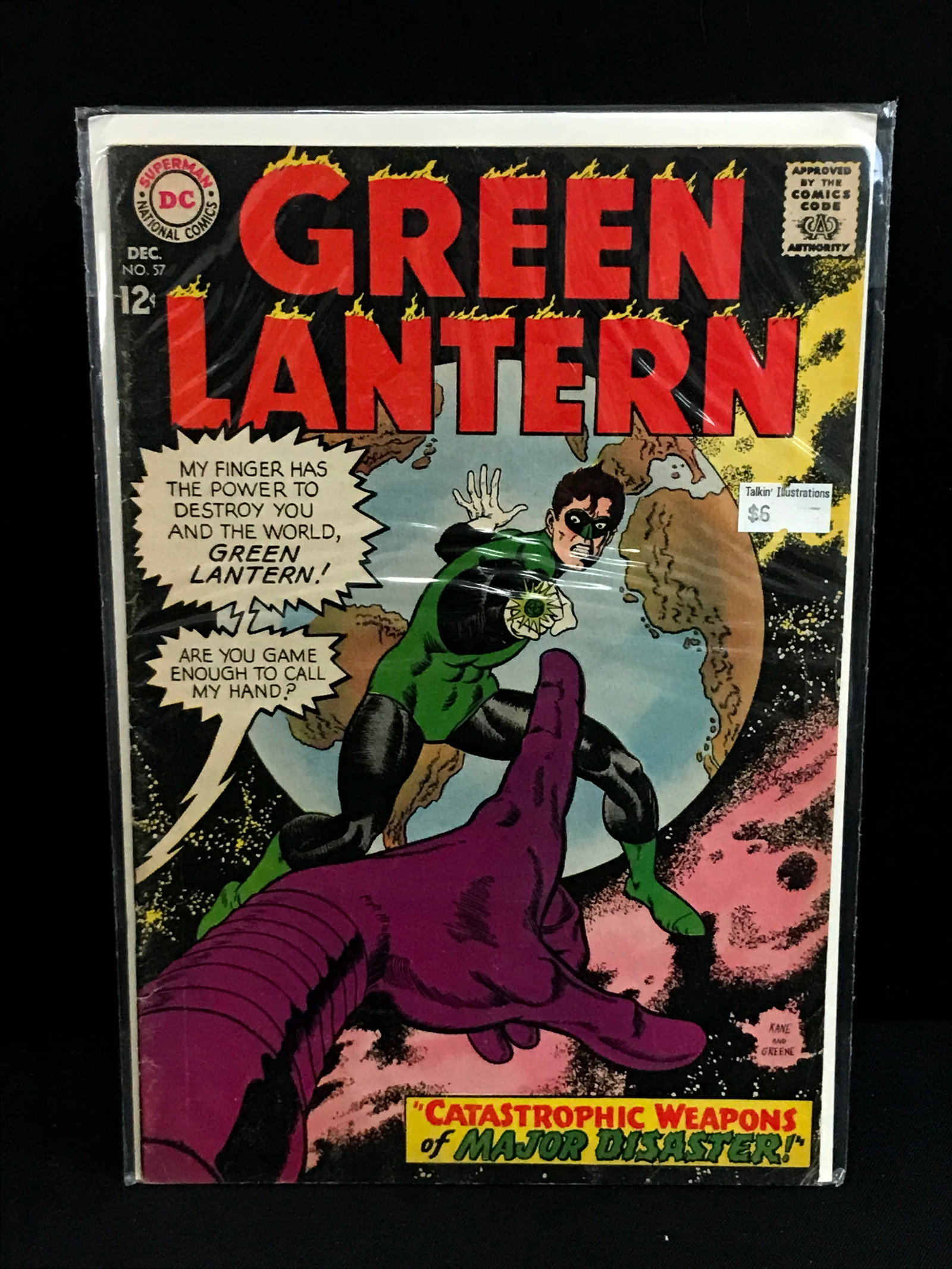 GREEN LANTERN #57 - DC COMICS: Prices are in Canadian dollars