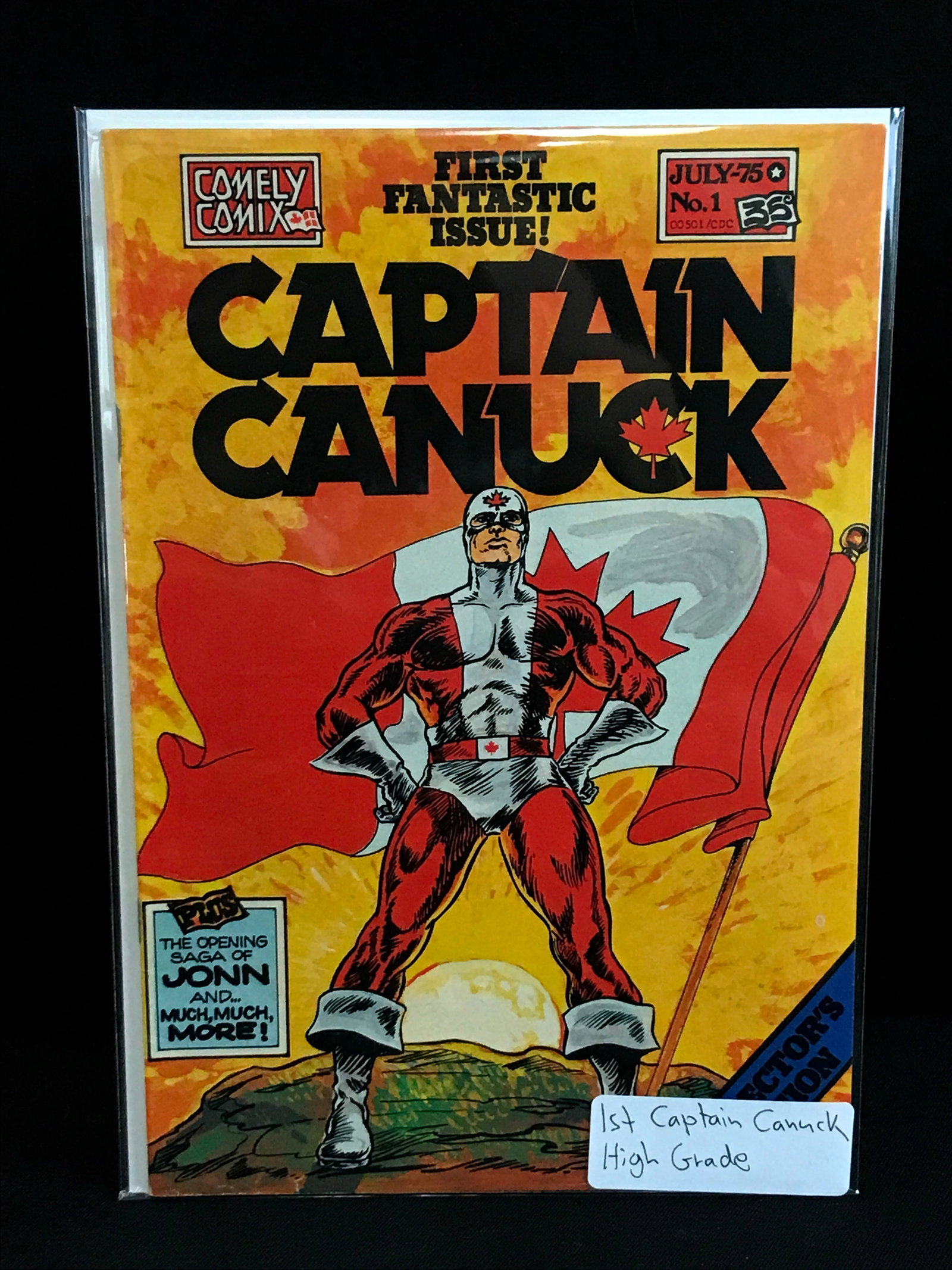 CAPTAIN CANUCK #1 1ST CAPTAIN CANUCK - COMELY COMIX: Prices are in Canadian dollars