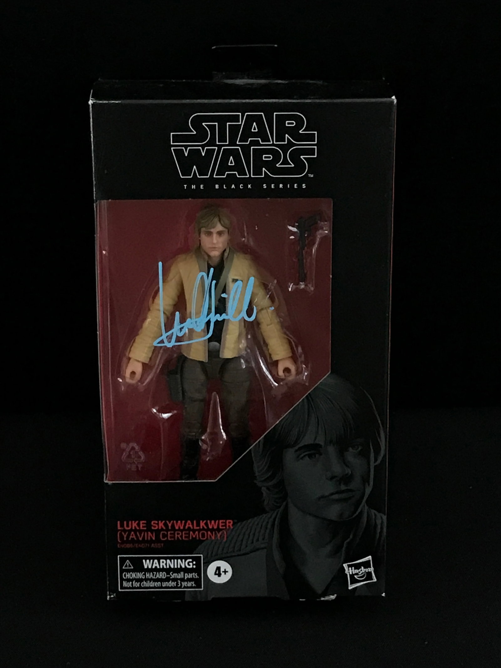MARK HAMILL SIGNED LUKE SKYWALKER BLACK SERIES FIGURE - WWOC COA: Prices are in Canadian dollars