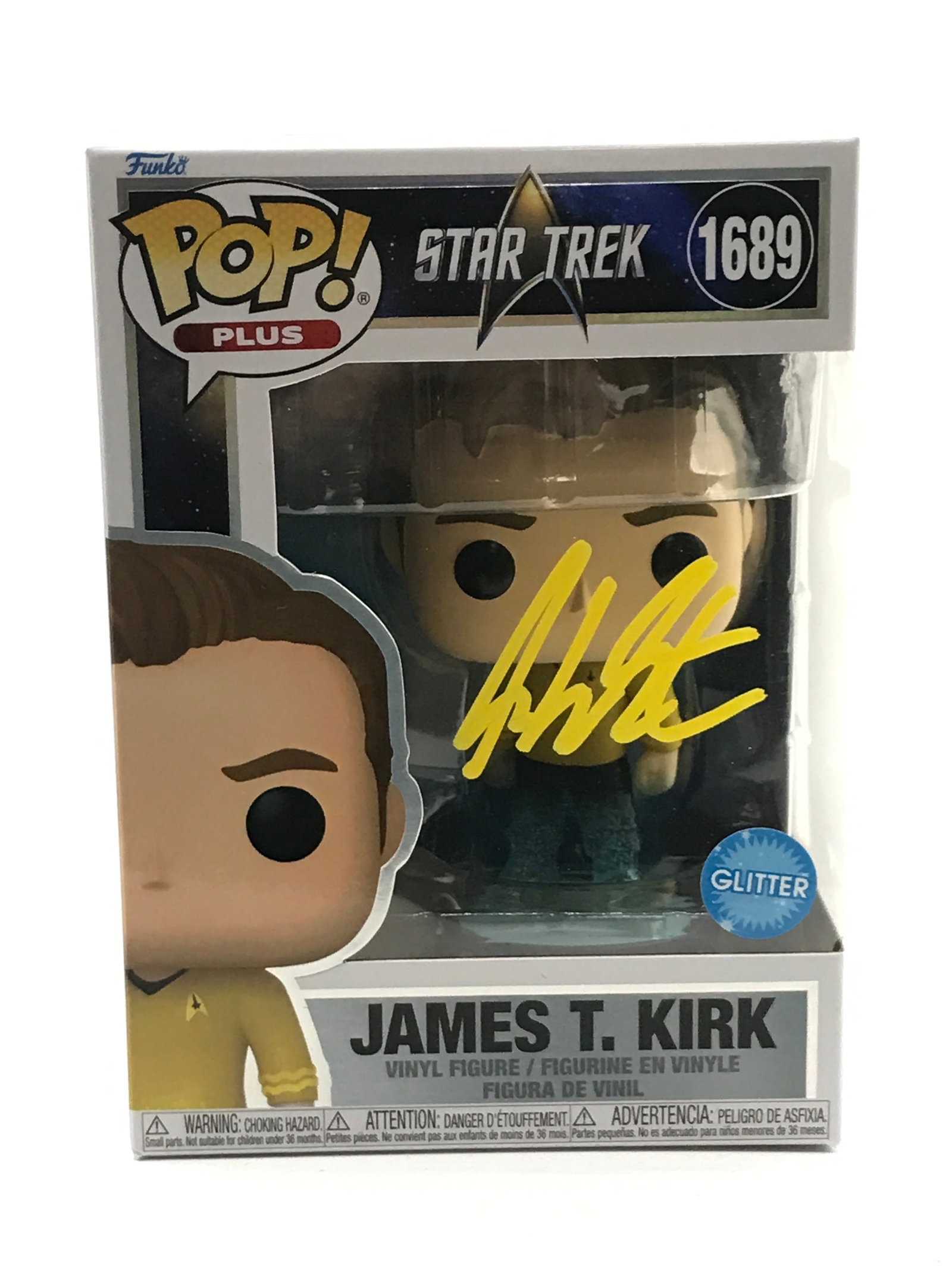 WILLIAM SHATNER SIGNED JAMES T. KIRK STAR TREK FUNKO POP - WWOC COA: Prices are in Canadian dollars