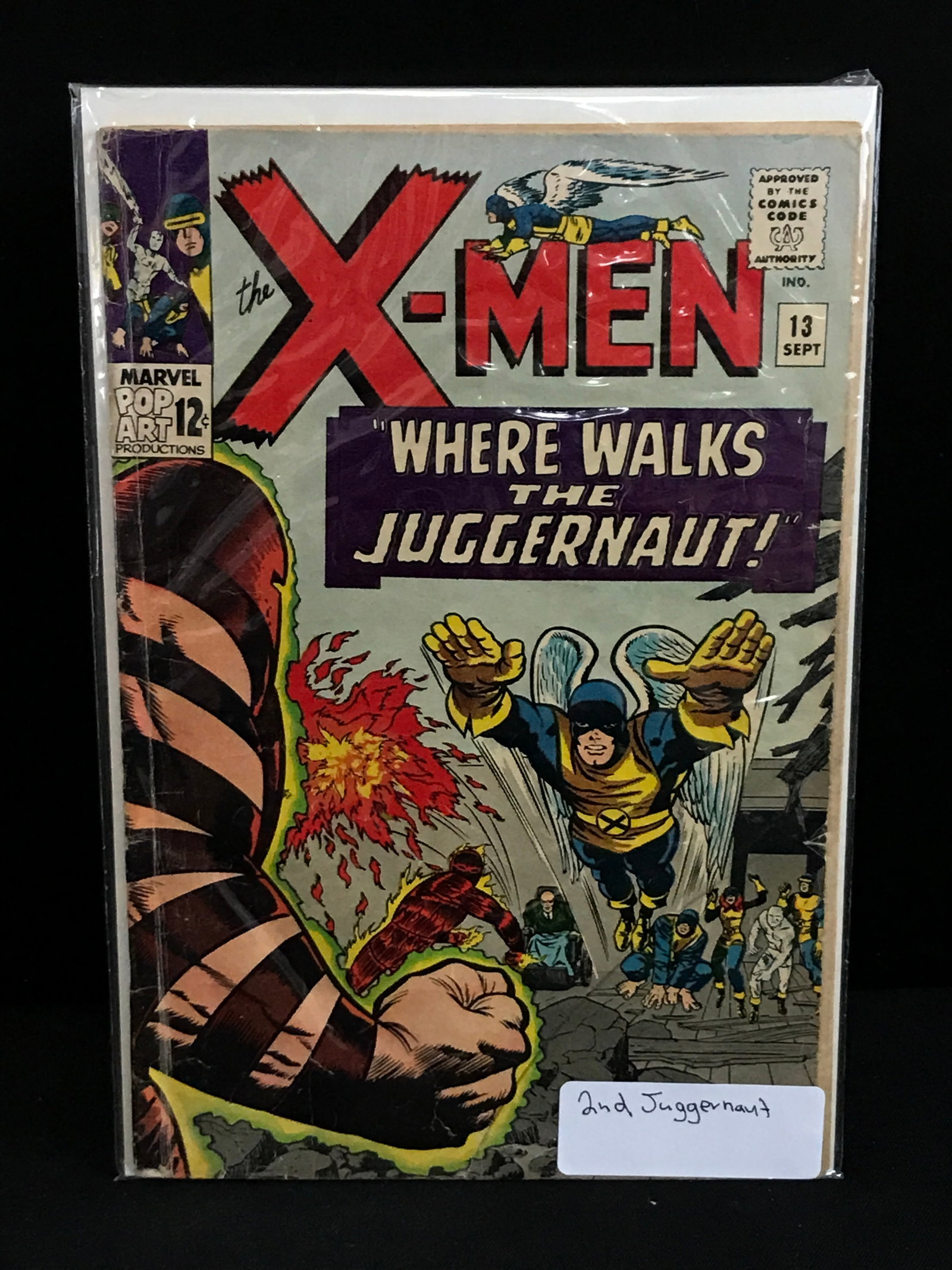 THE X-MEN #13 2ND JUGGERNAUT - MARVEL COMICS (1 of 1)