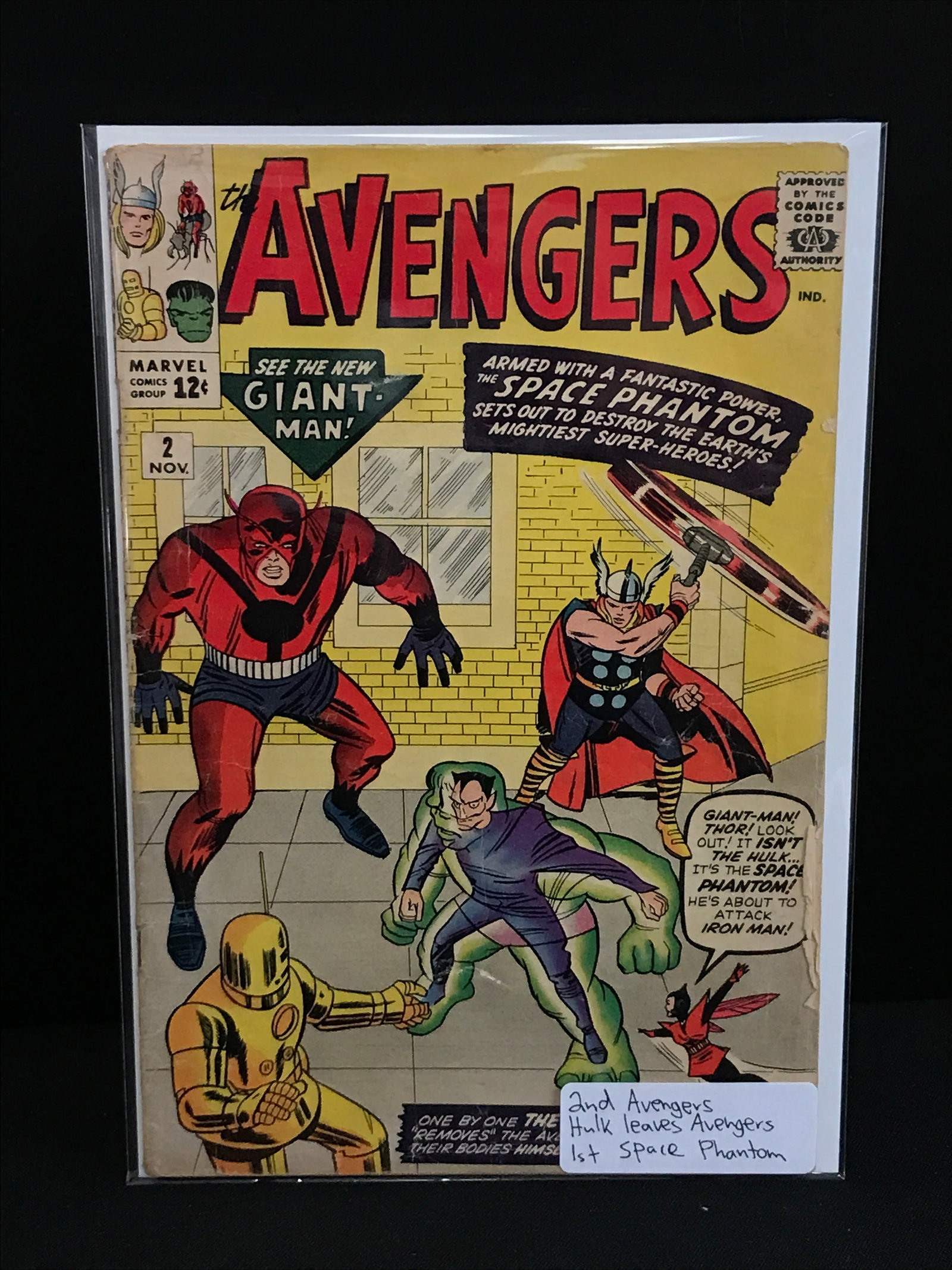 THE AVENGERS #2 1ST SPACE PHANTOM - MARVEL COMICS (1 of 1)