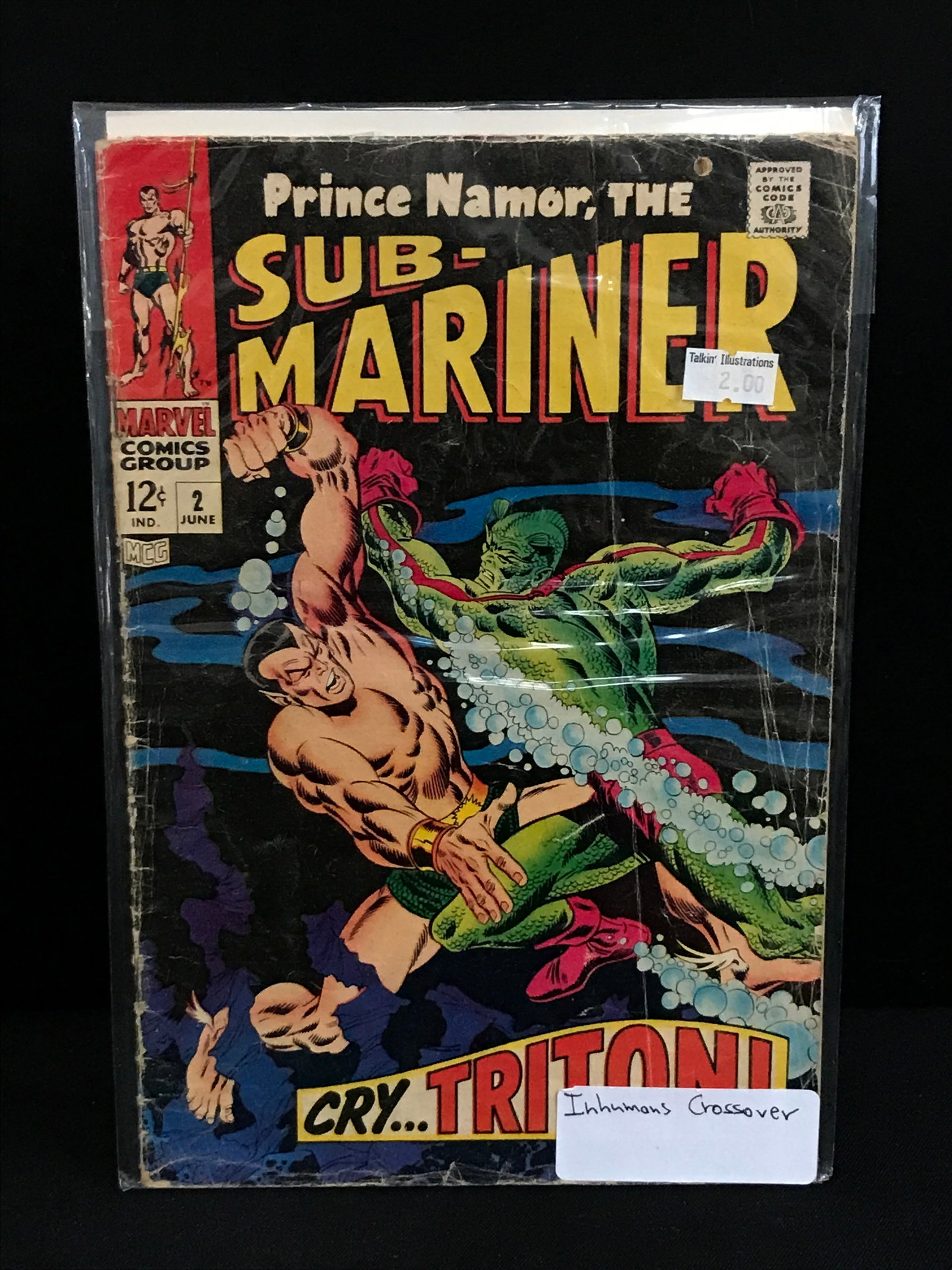SUB-MARINER #2 - MARVEL COMICS: Prices are in Canadian dollars