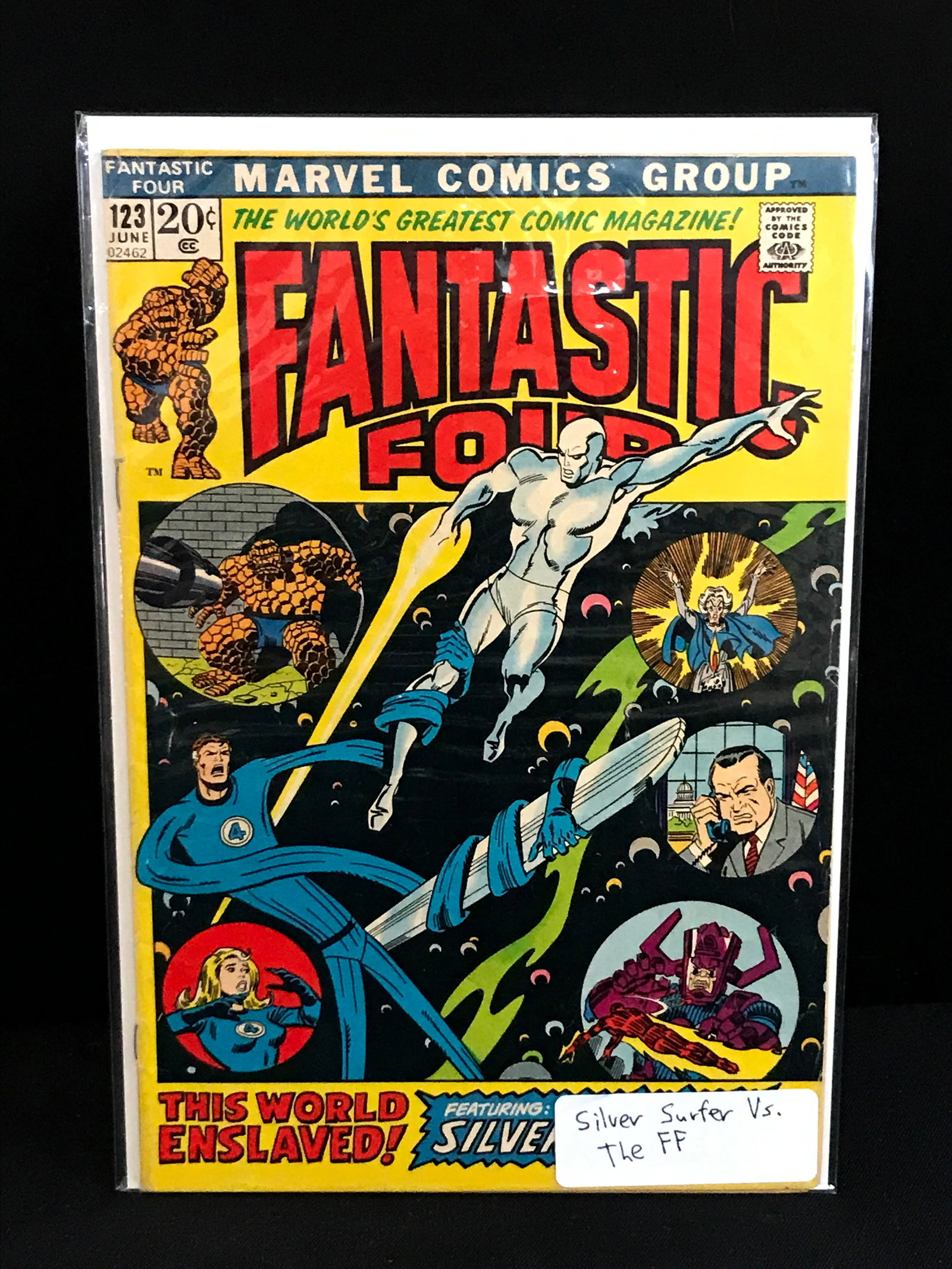 FANTASTIC FOUR #123 - MARVEL COMICS: Prices are in Canadian dollars