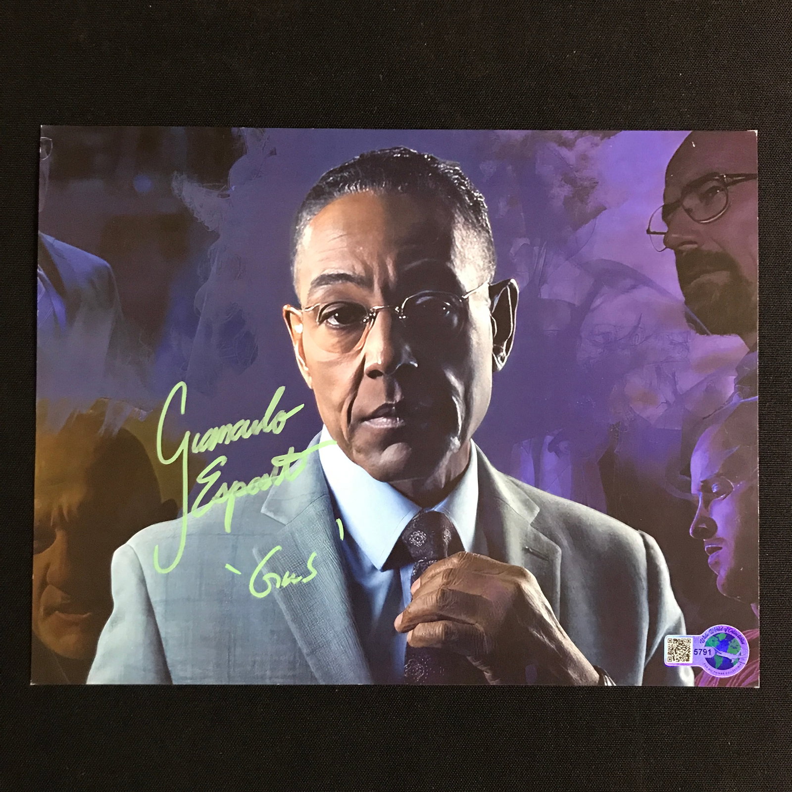 GIANCARLO ESPOSITO SIGNED BREAKING BAD 8X10 - WWOC COA: Prices are in Canadian dollars