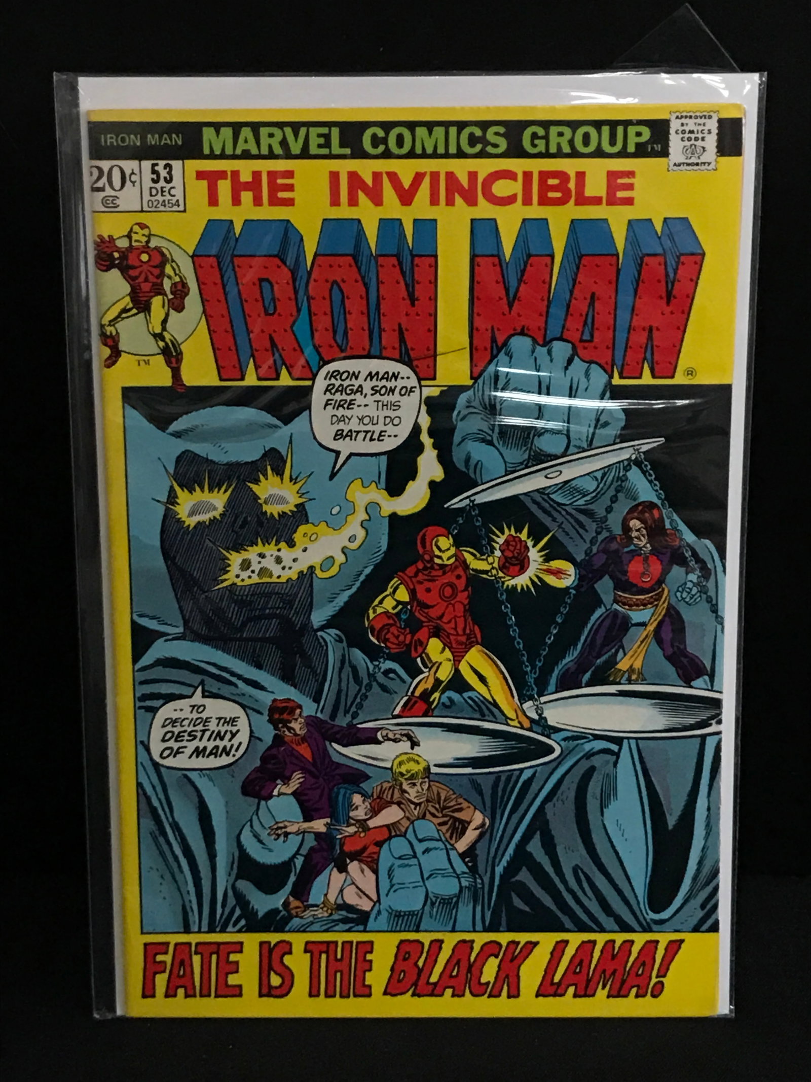 THE INVINCIBLE IRON MAN #53 - MARVEL COMICS: Prices are in Canadian dollars