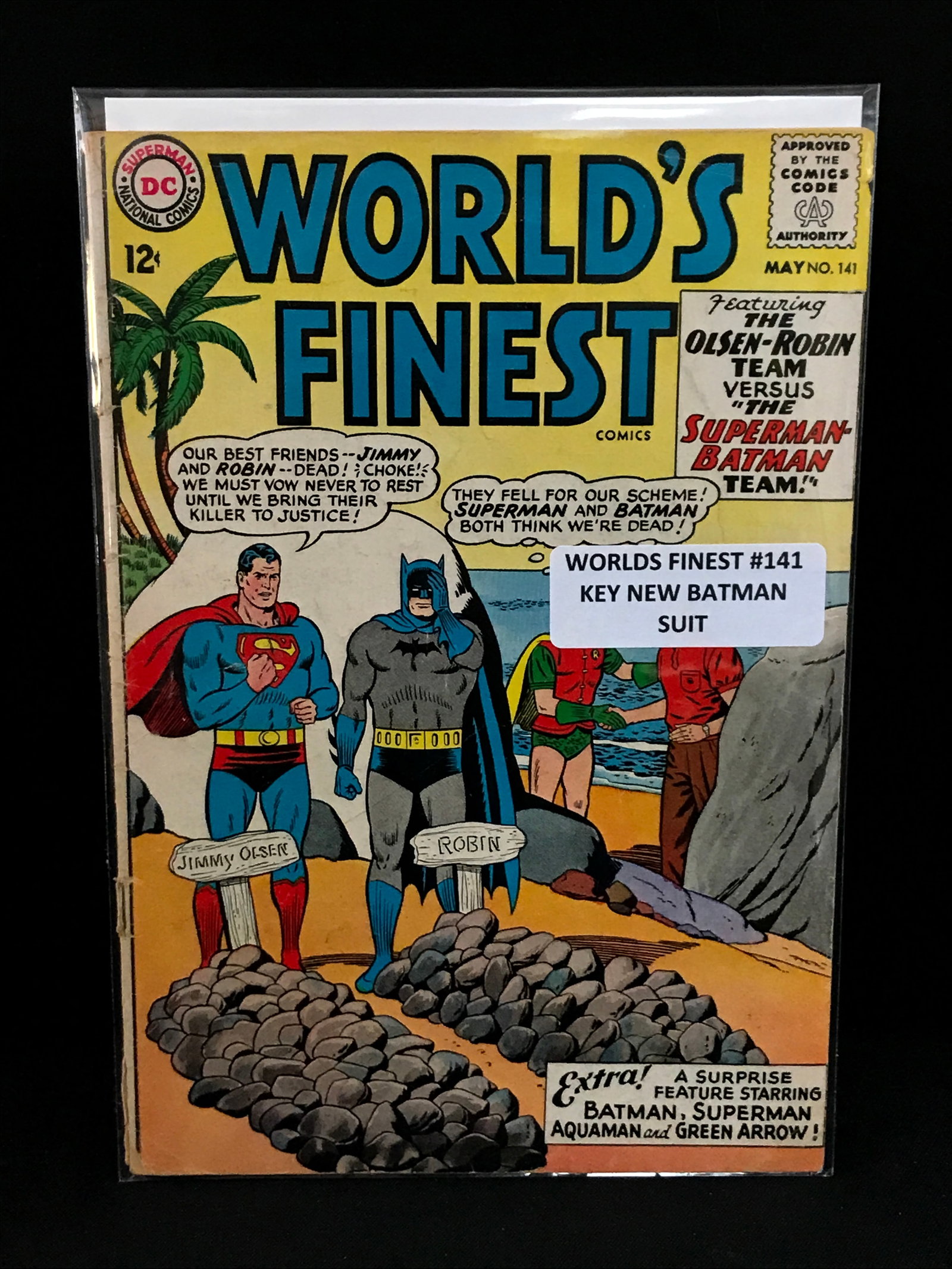 WORLD'S FINEST #14 NEW BATMAN SUIT - DC COMICS: Prices are in Canadian dollars