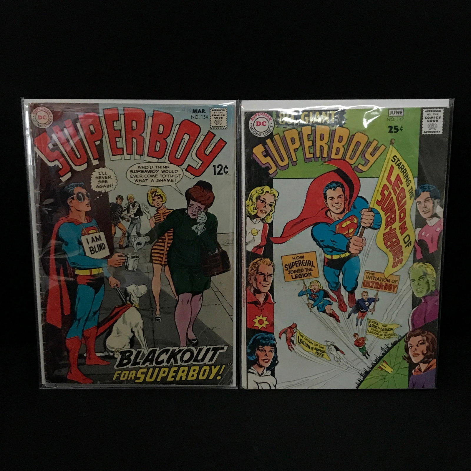 LOT OF 2 SUPERBOY COMICS - DC COMICS: Prices are in Canadian dollars