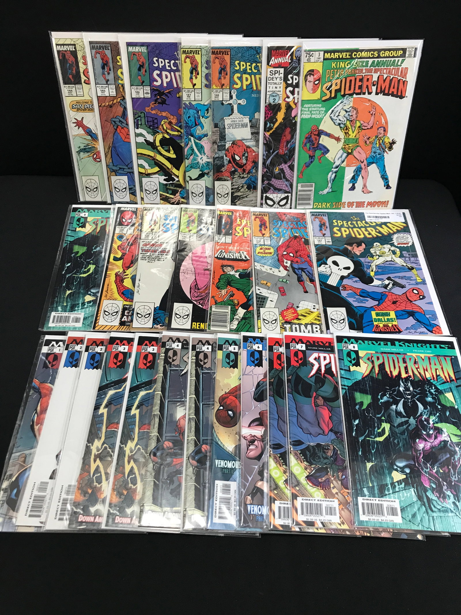 LARGE LOT OF SPIDERMAN COMICS - MARVEL COMICS (1 of 1)