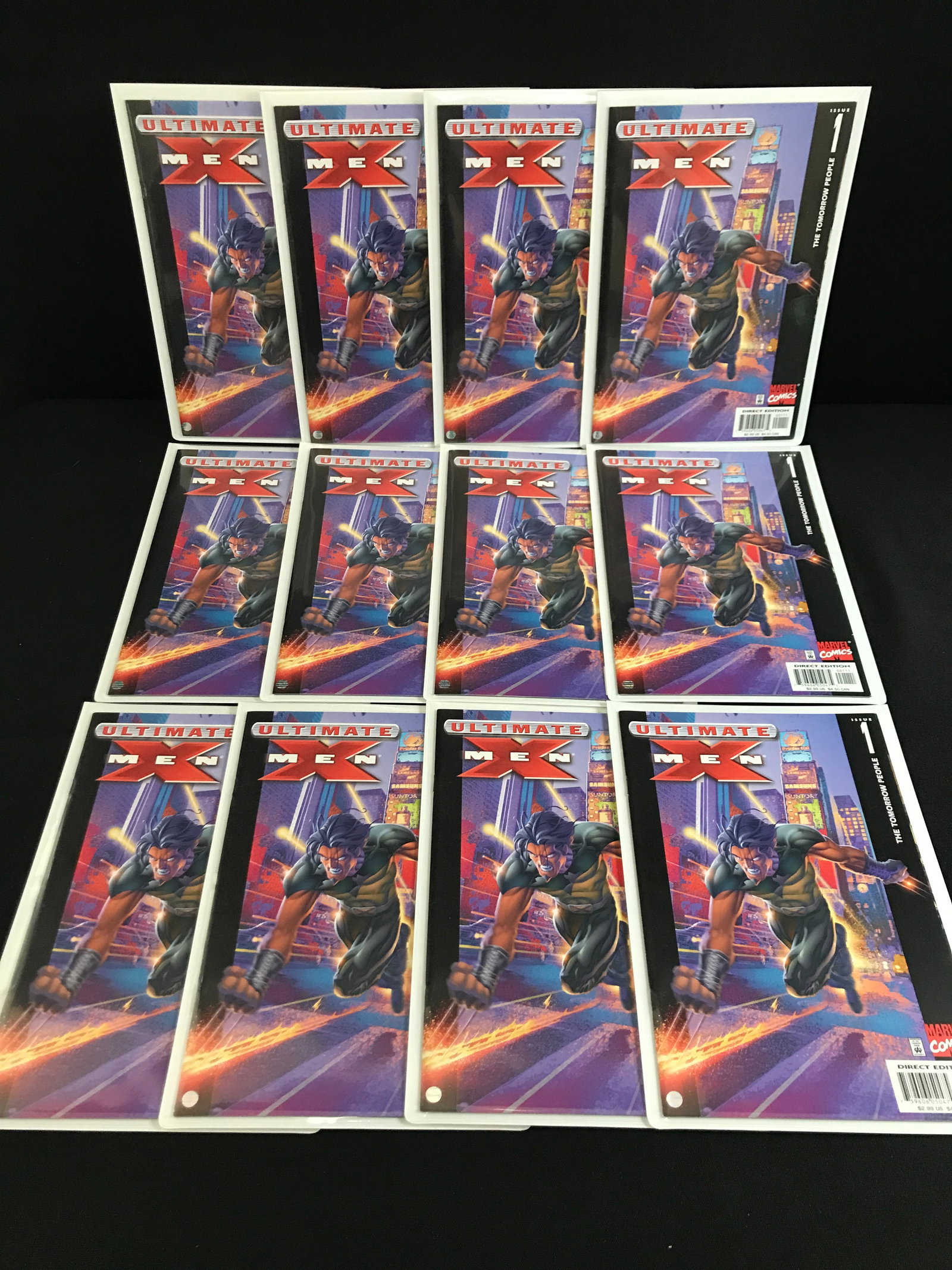 LOT OF 12 ULTIMATE X-MEN #1 COMICS - MARVEL COMICS: Prices are in Canadian dollars
